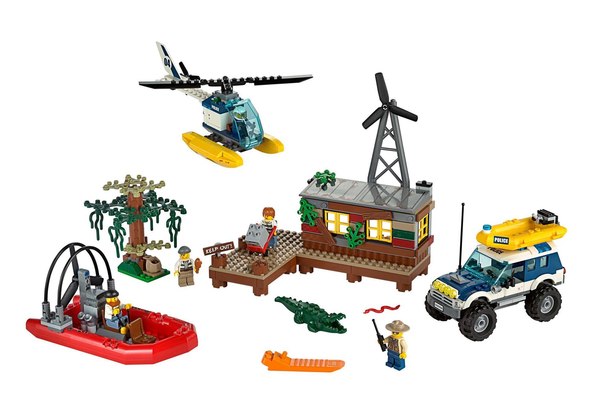 Lego 60068 City: Banditenversteck im Sumpf - plegobil