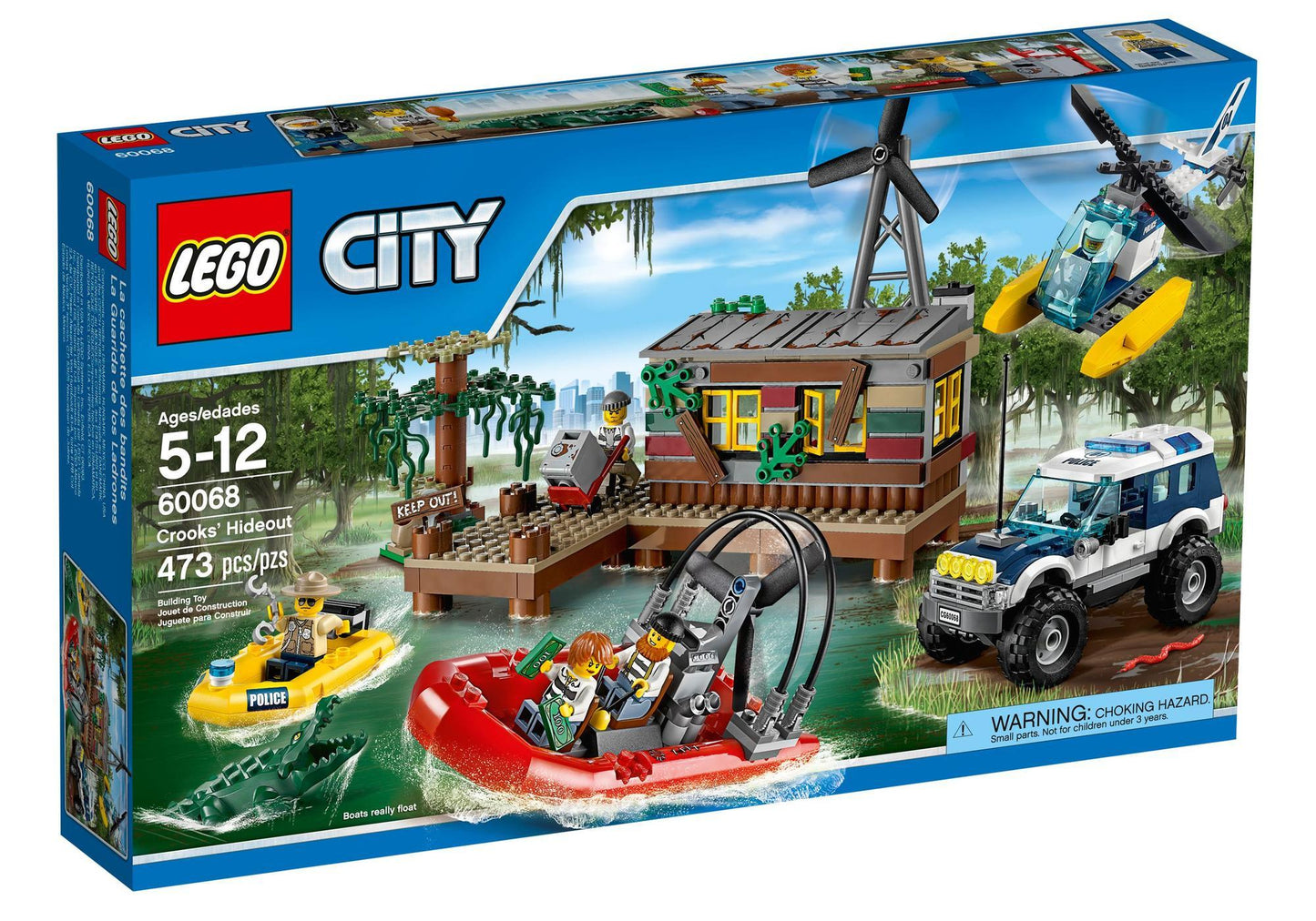 Lego 60068 City: Banditenversteck im Sumpf - plegobil