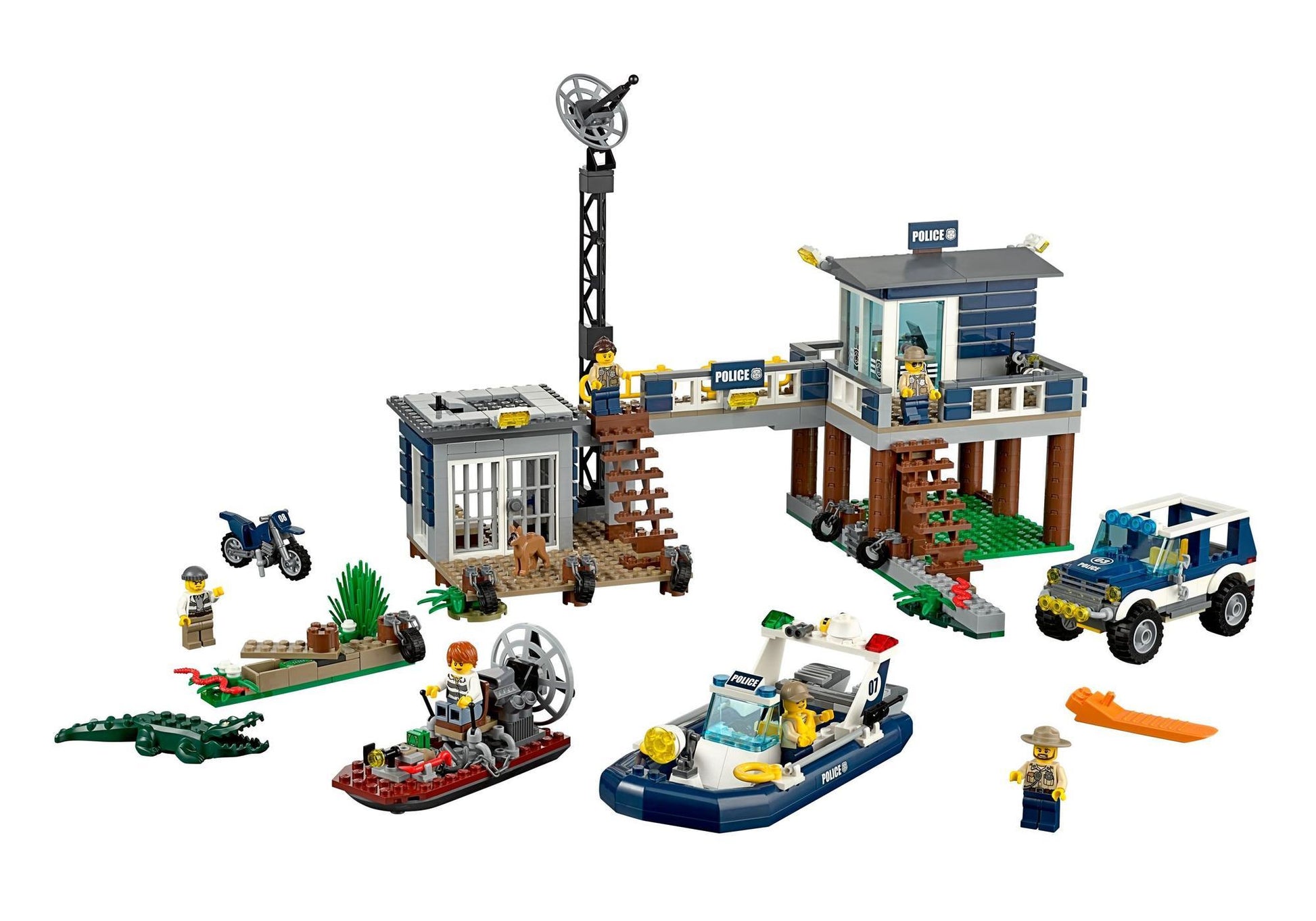 Lego 60069 City: Polizeiwache im Sumpf - plegobil