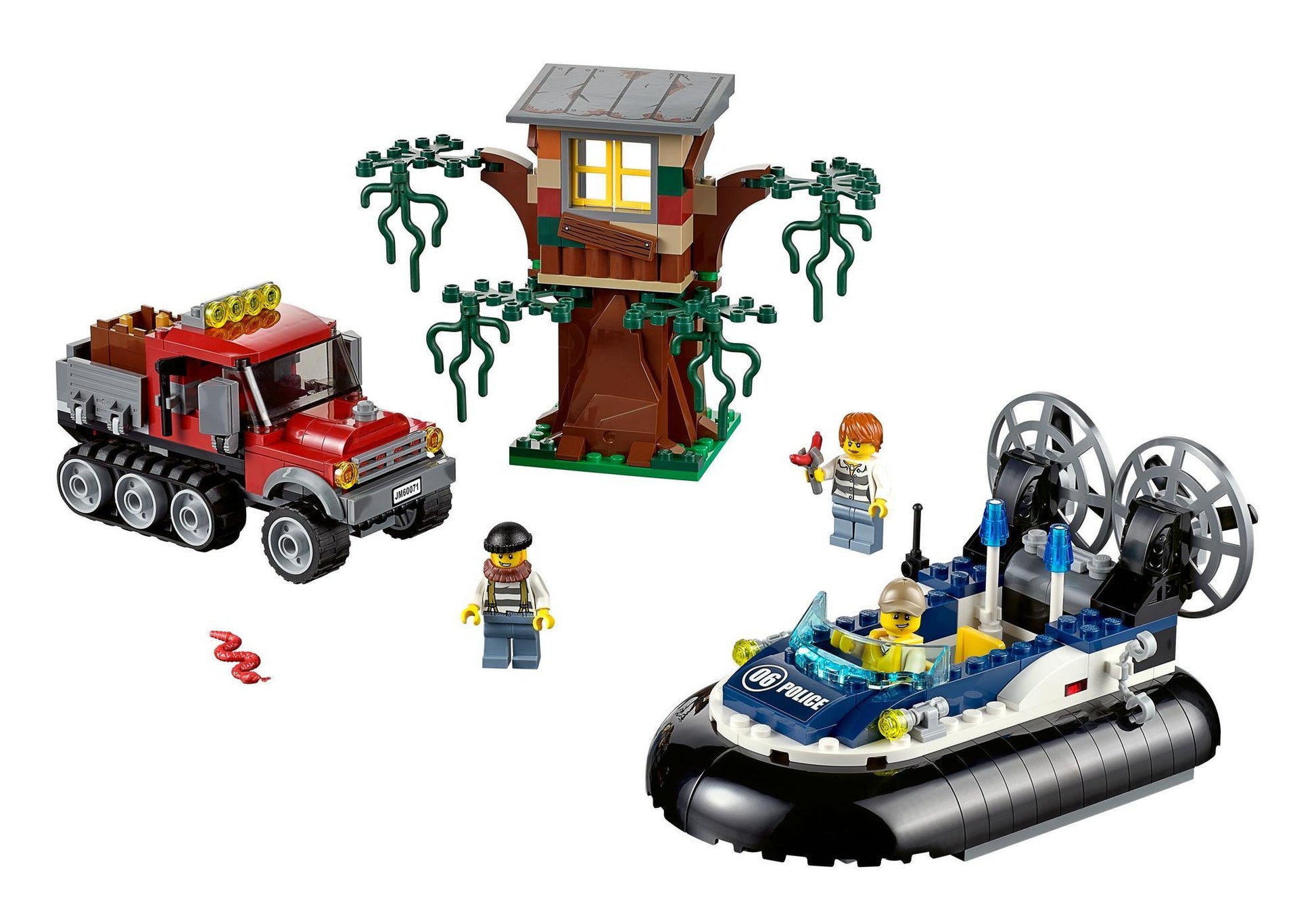 Lego 60071 City: Verbrecherjagd im Luftkissenboot - plegobil