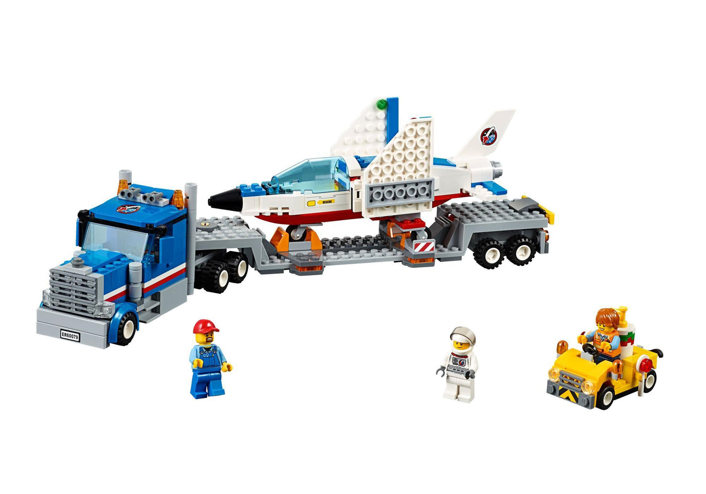 Lego 60079 City: Weltraumjet mit Transporter - plegobil
