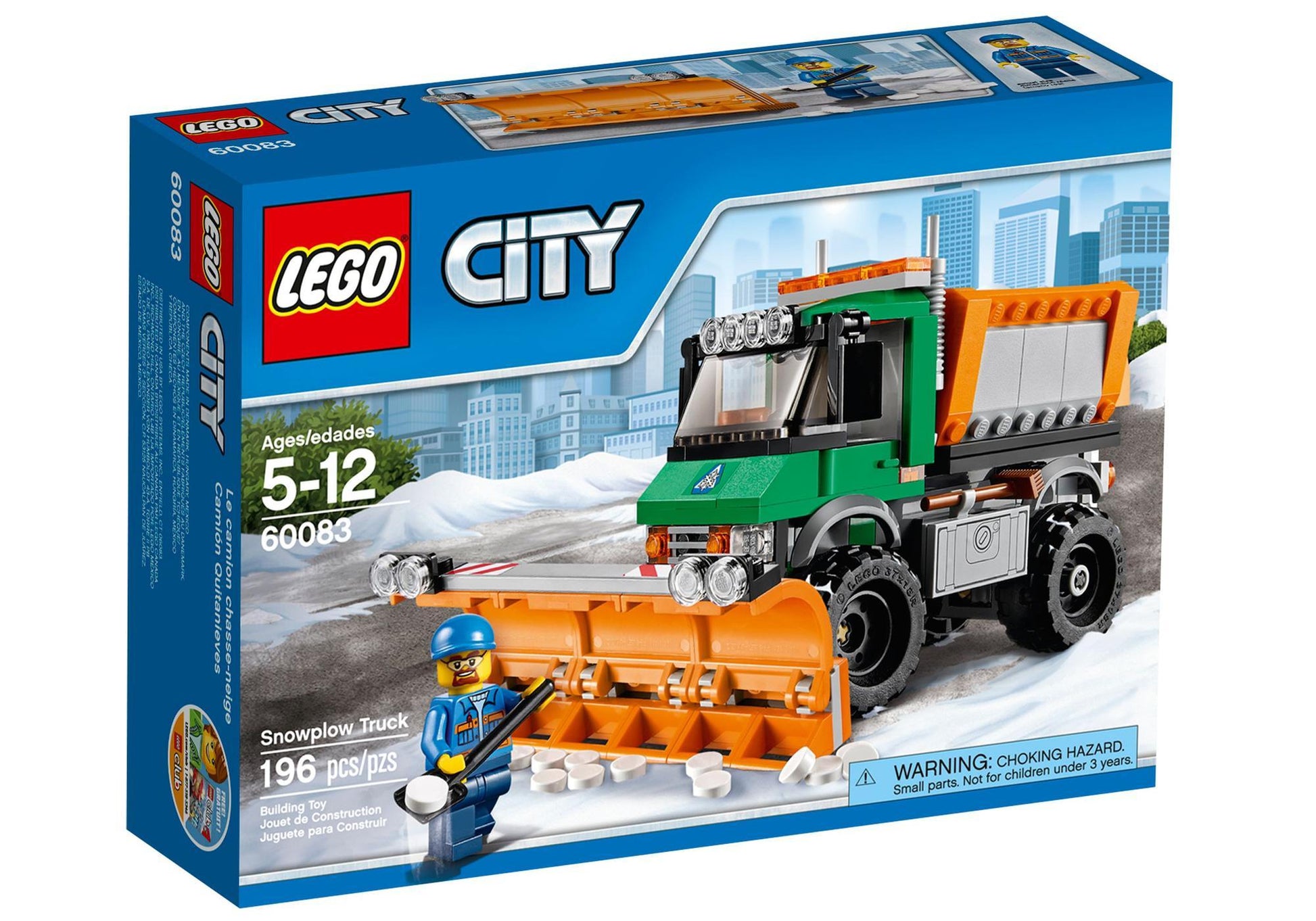 Lego 60083 City: Schneepflug - plegobil