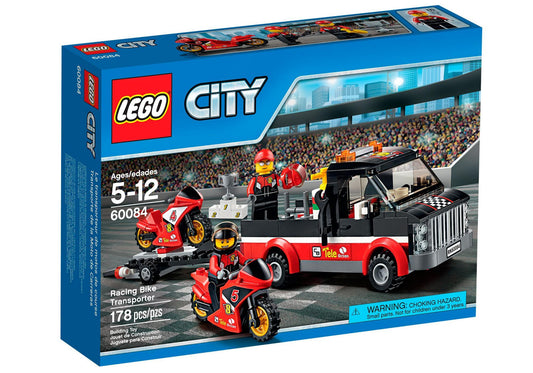 Lego 60084 City: Rennmotorrad-Transporter - plegobil