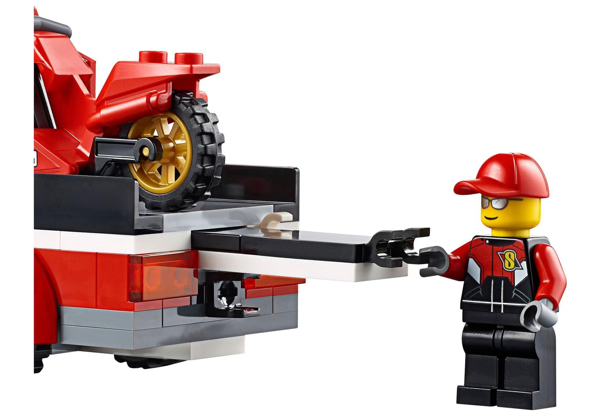 Lego 60084 City: Rennmotorrad-Transporter - plegobil
