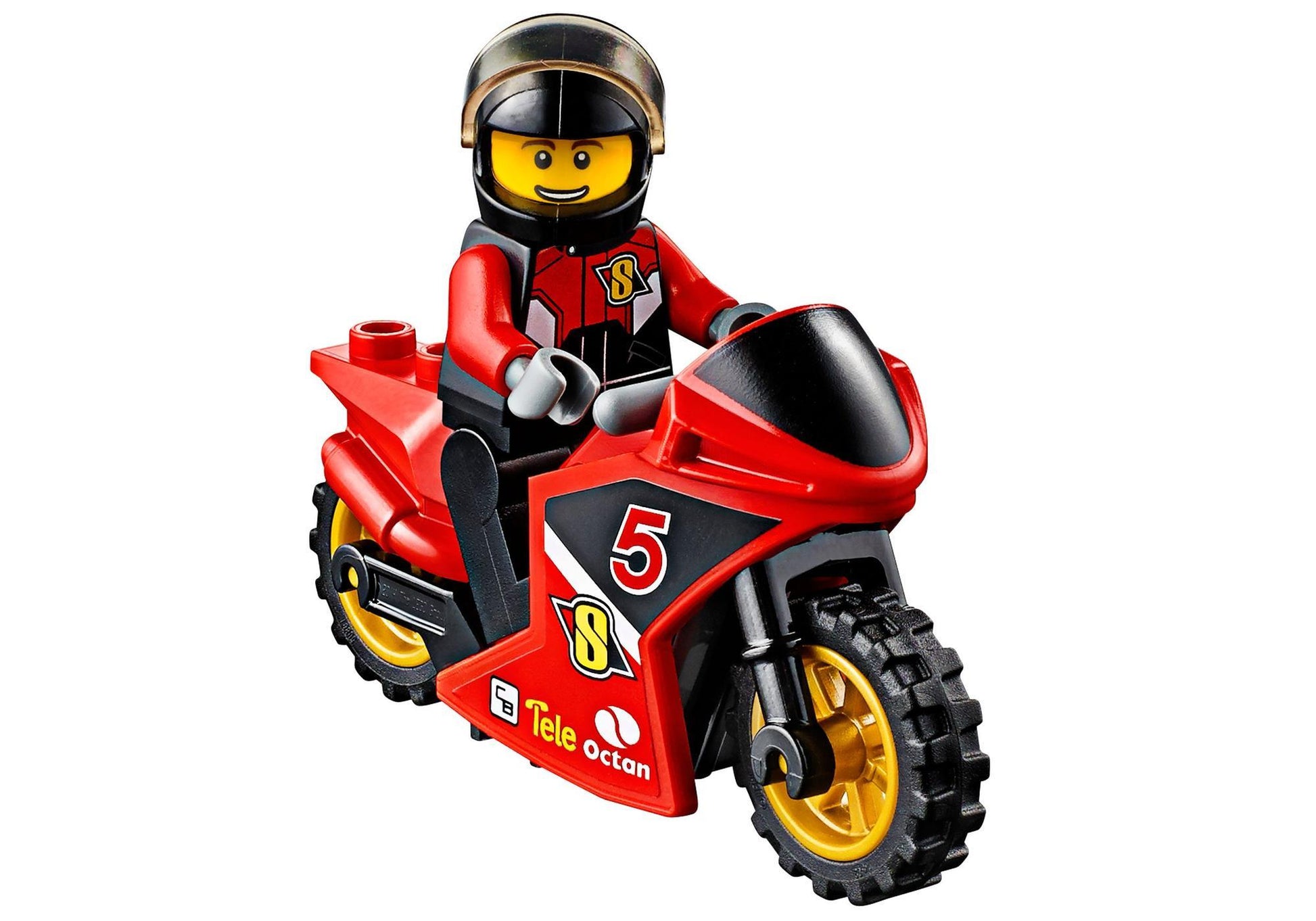 Lego 60084 City: Rennmotorrad-Transporter - plegobil