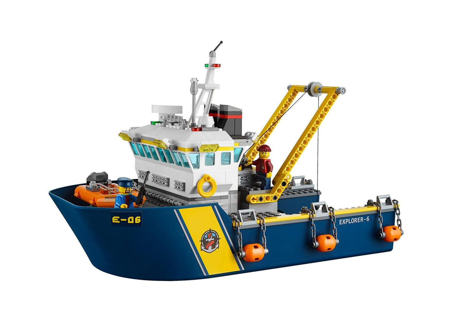 Lego 60095 City: Tiefsee-Expeditionsschiff - plegobil