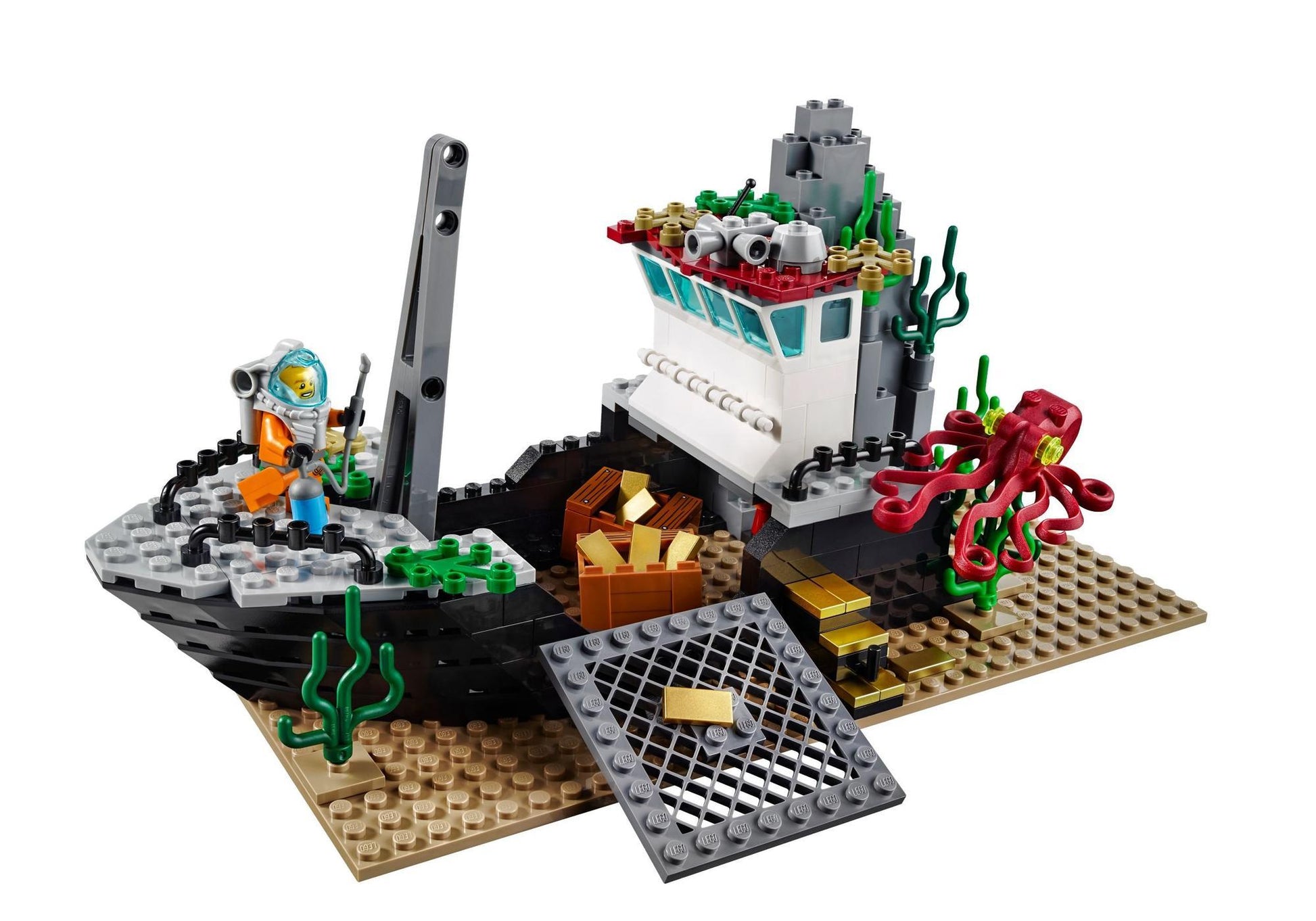 Lego 60095 City: Tiefsee-Expeditionsschiff - plegobil