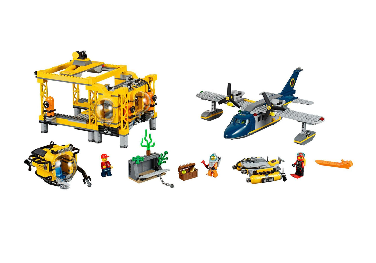 Lego 60096 City: Tiefsee-Station - plegobil