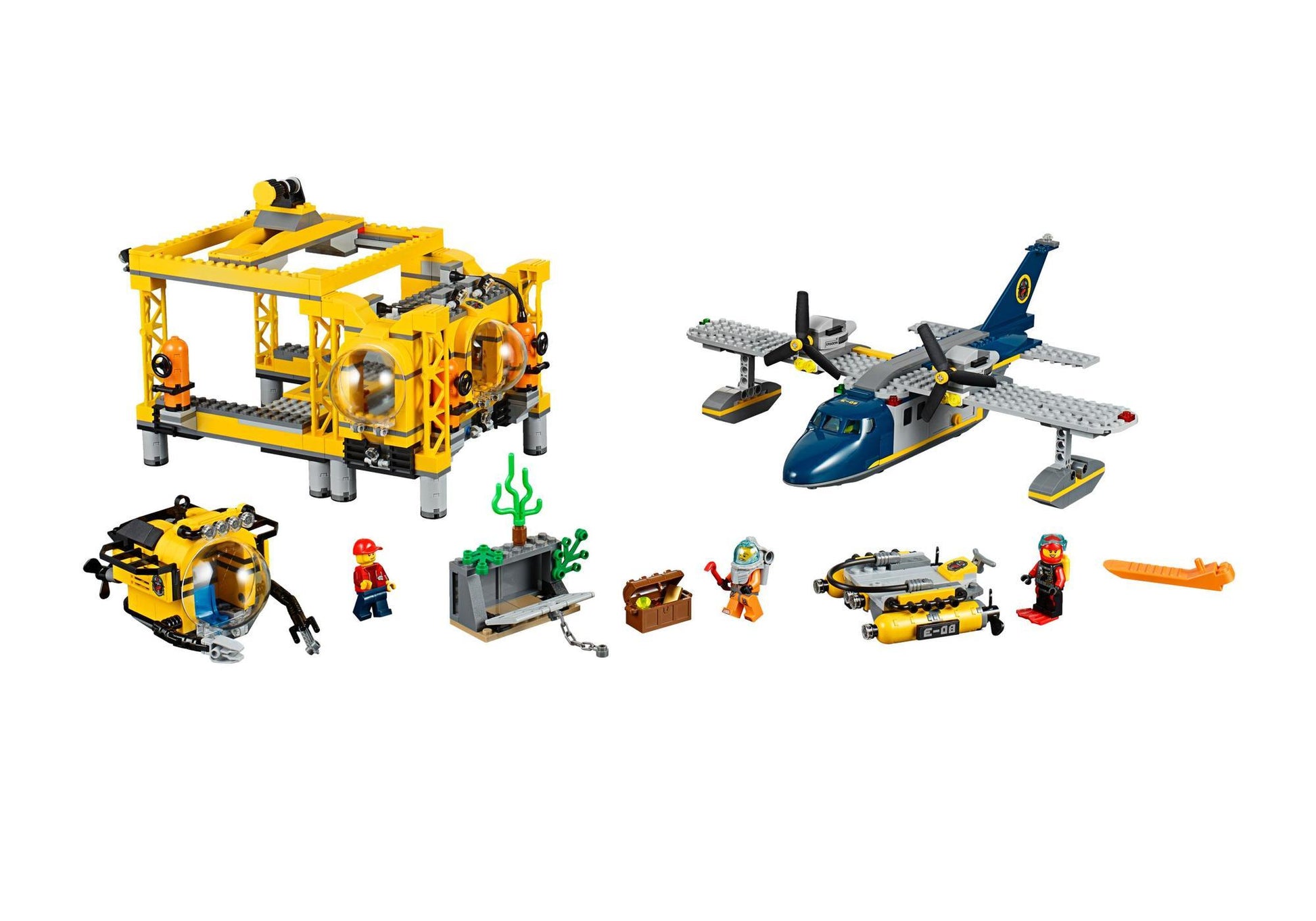 Lego 60096 City: Tiefsee-Station - plegobil