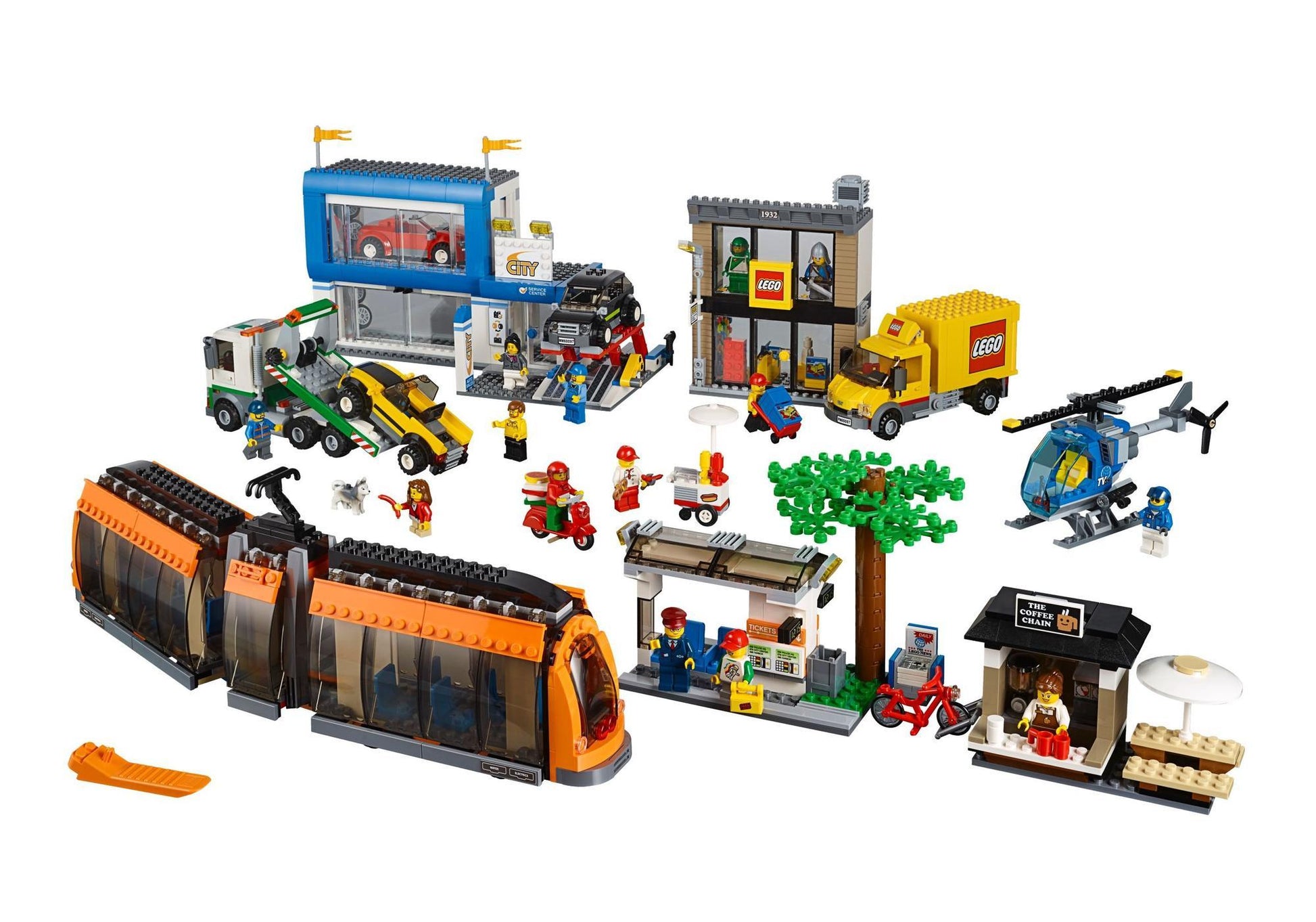 Lego 60097 City: Stadtzentrum - plegobil