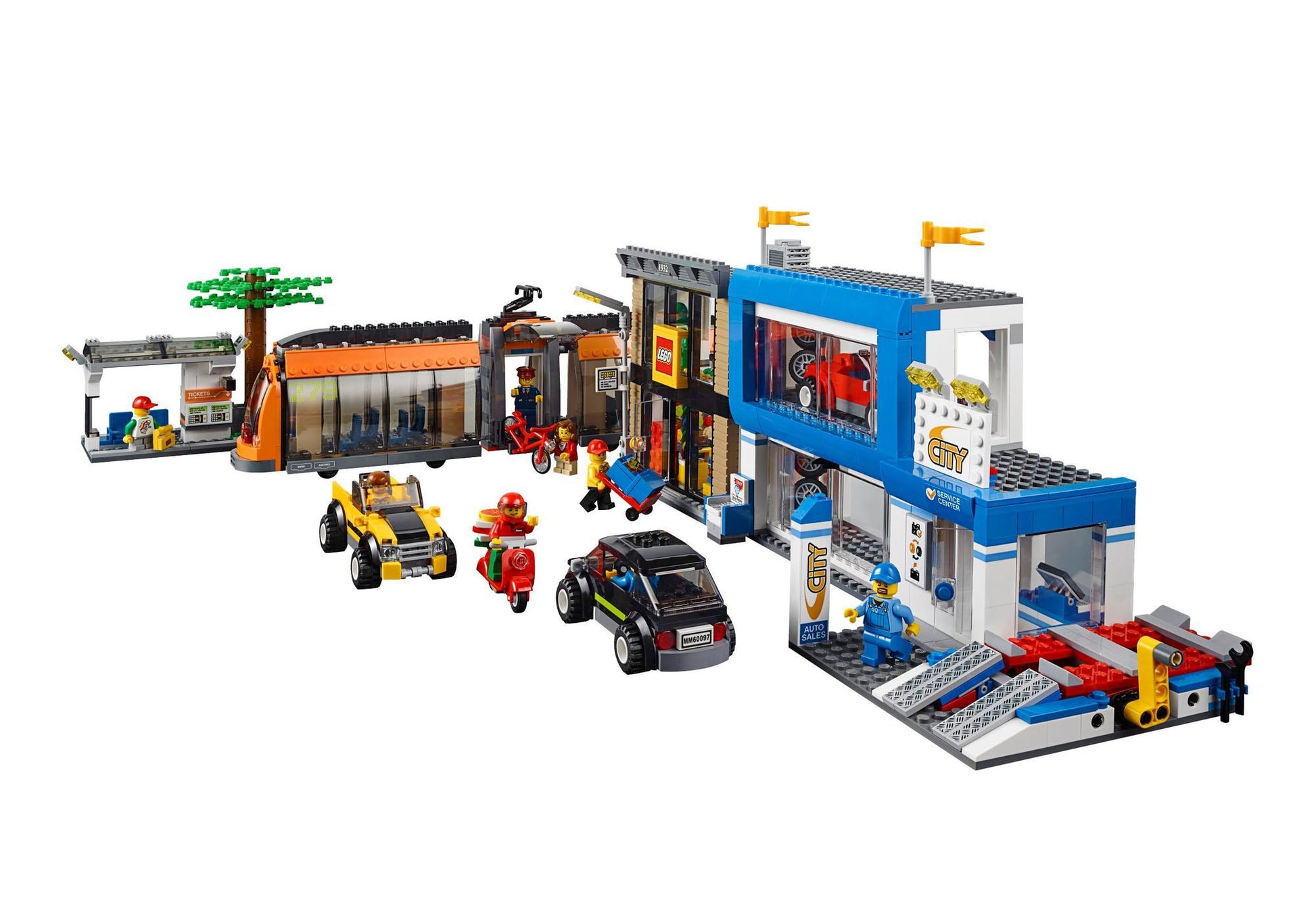 Lego 60097 City: Stadtzentrum - plegobil