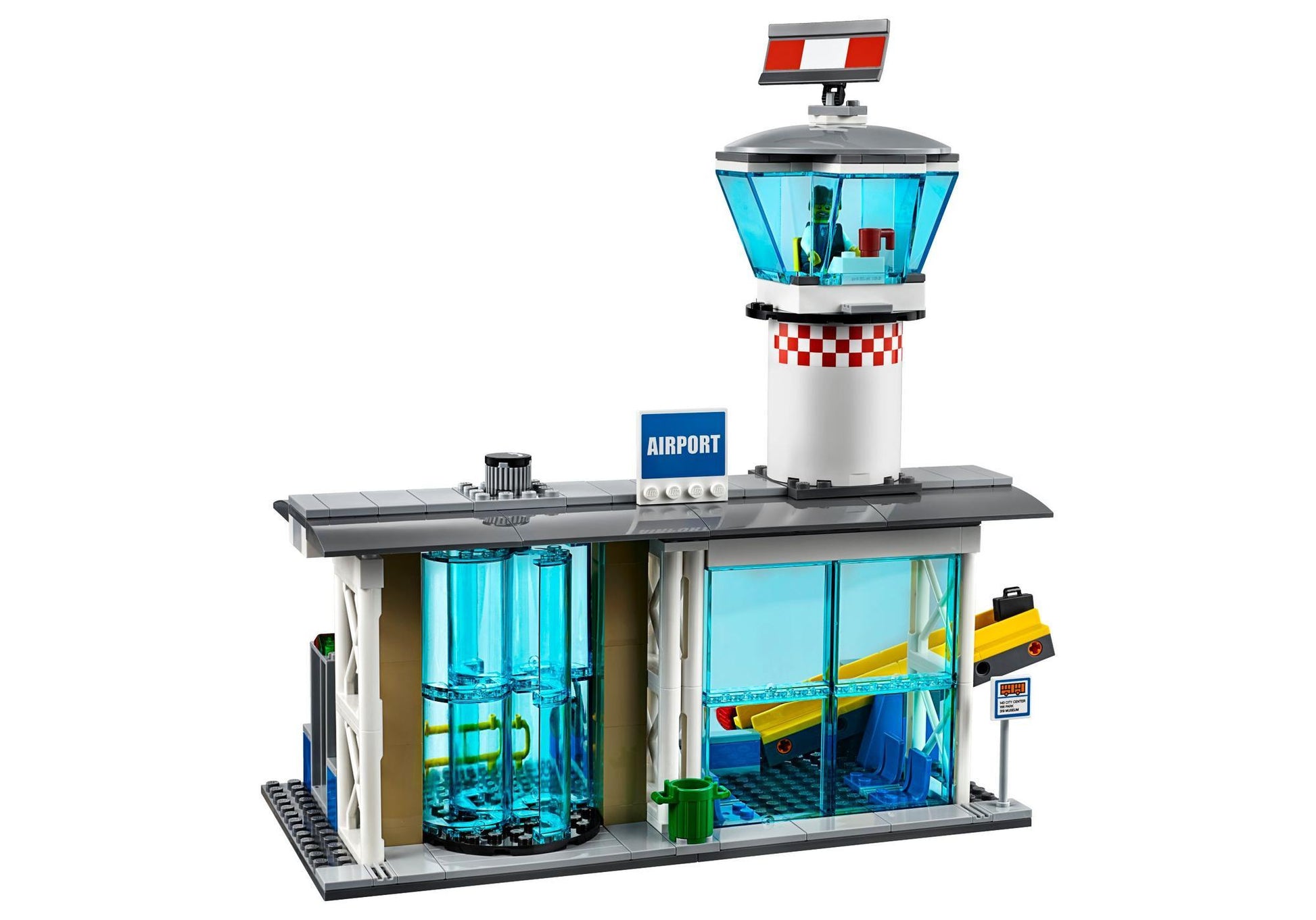Lego 60104 City: Flughafen-Abfertigungshalle - plegobil