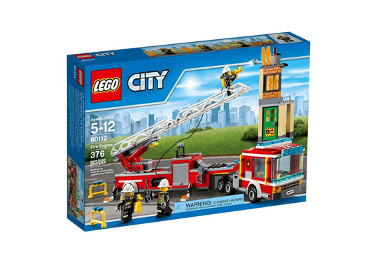 Lego 60112 City: Feuerwehrauto mit Kran - plegobil