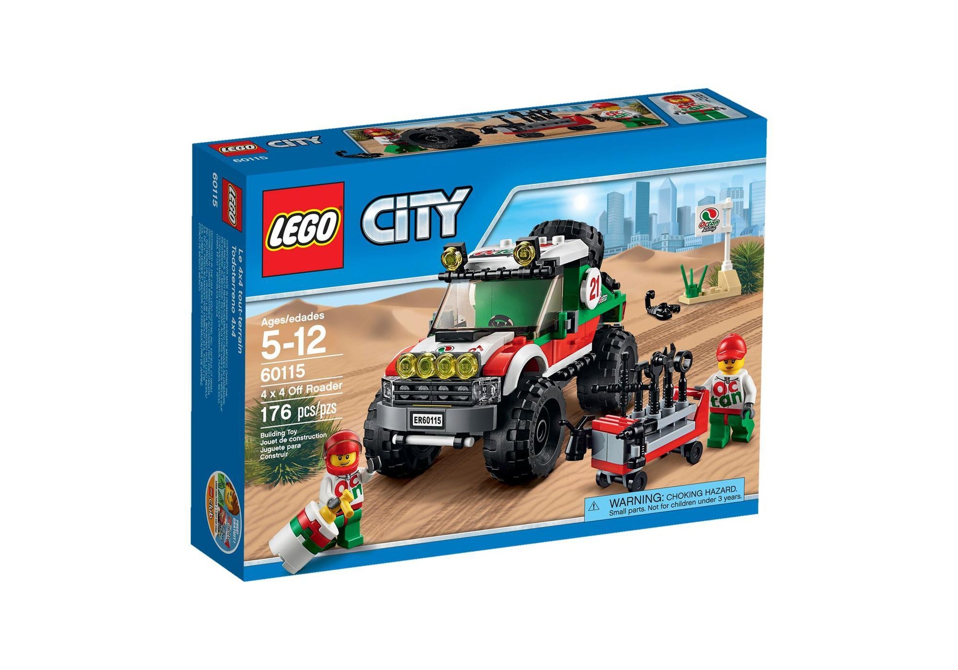 Lego 60115 City: Allrad-Geländewagen - plegobil