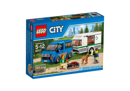 Lego 60117 City: Van & Wohnwagen - plegobil