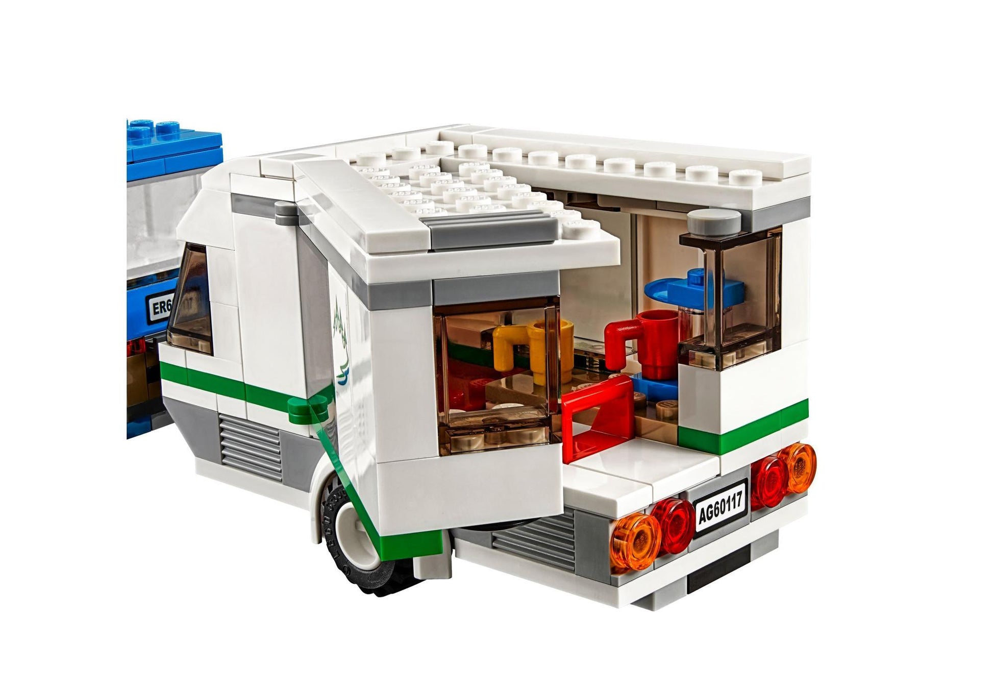 Lego 60117 City: Van & Wohnwagen - plegobil
