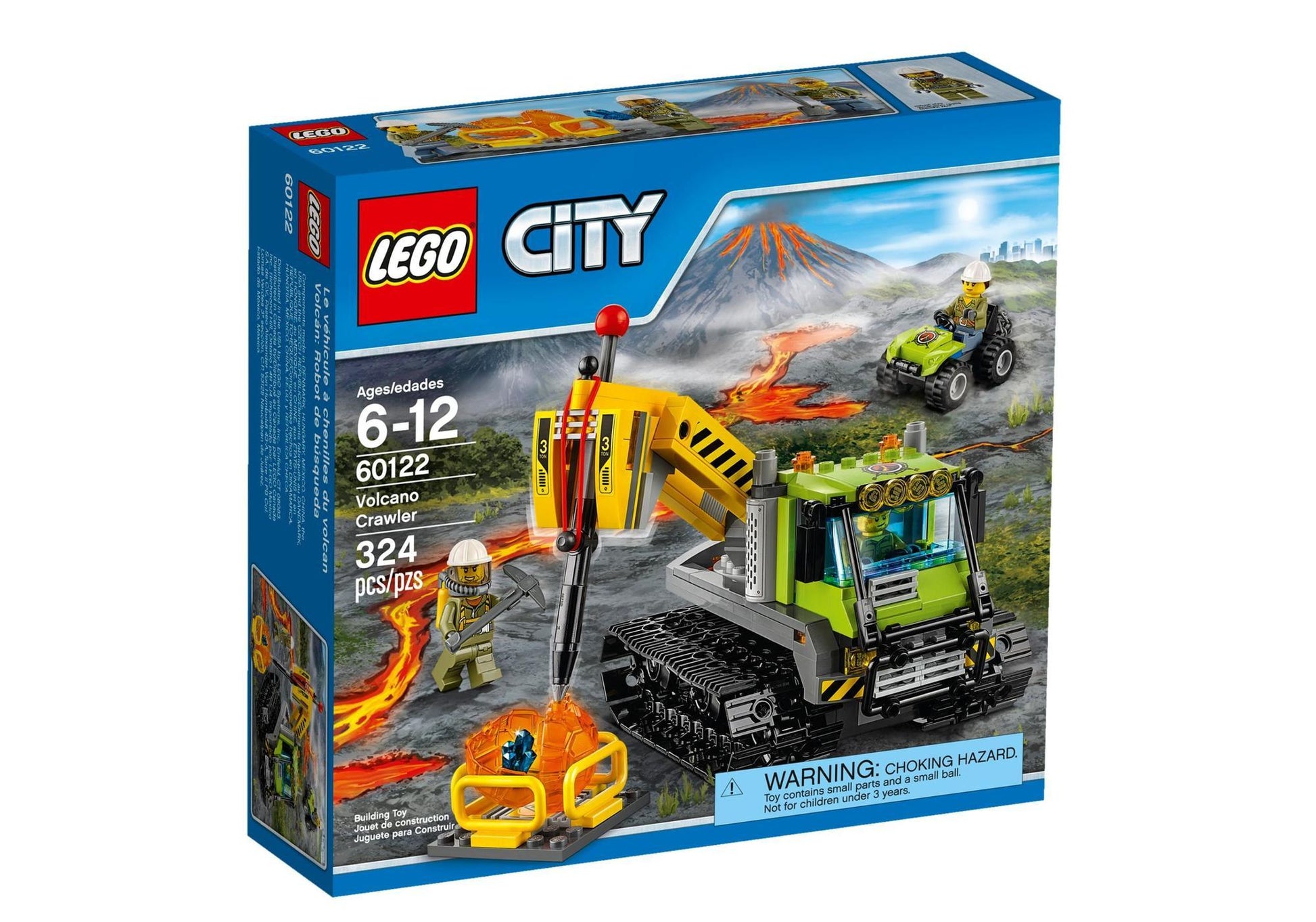 Lego 60122 City: Vulkan-Raupe - plegobil