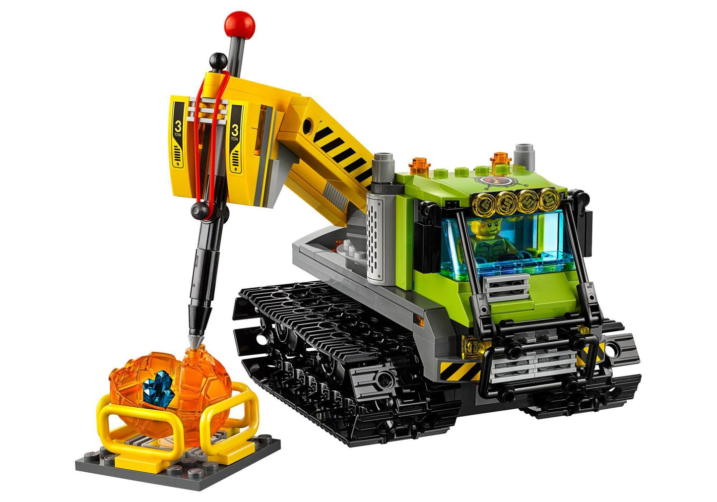 Lego 60122 City: Vulkan-Raupe - plegobil
