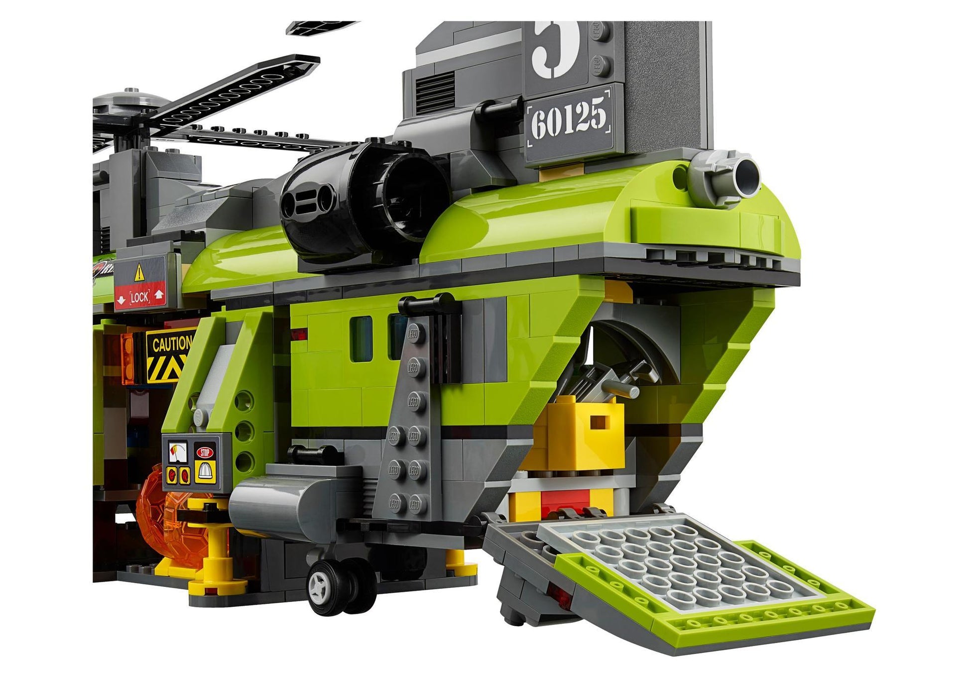 Lego 60125 City: Vulkan-Schwerlasthelikopter - plegobil