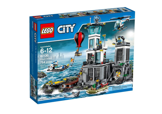 Lego 60130 City: Polizeiquartier auf der Gefängnisinsel - plegobil