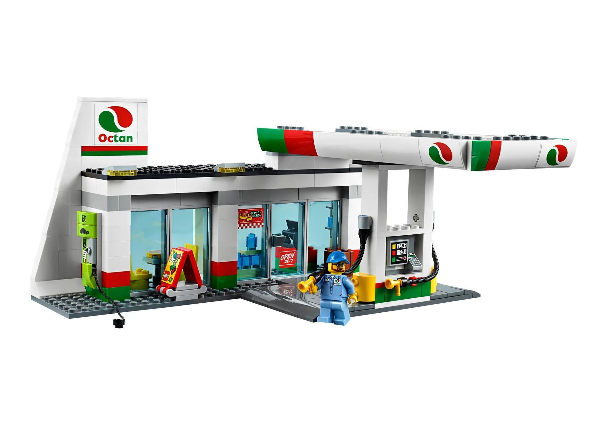 Lego 60132 City: Tankstelle - plegobil