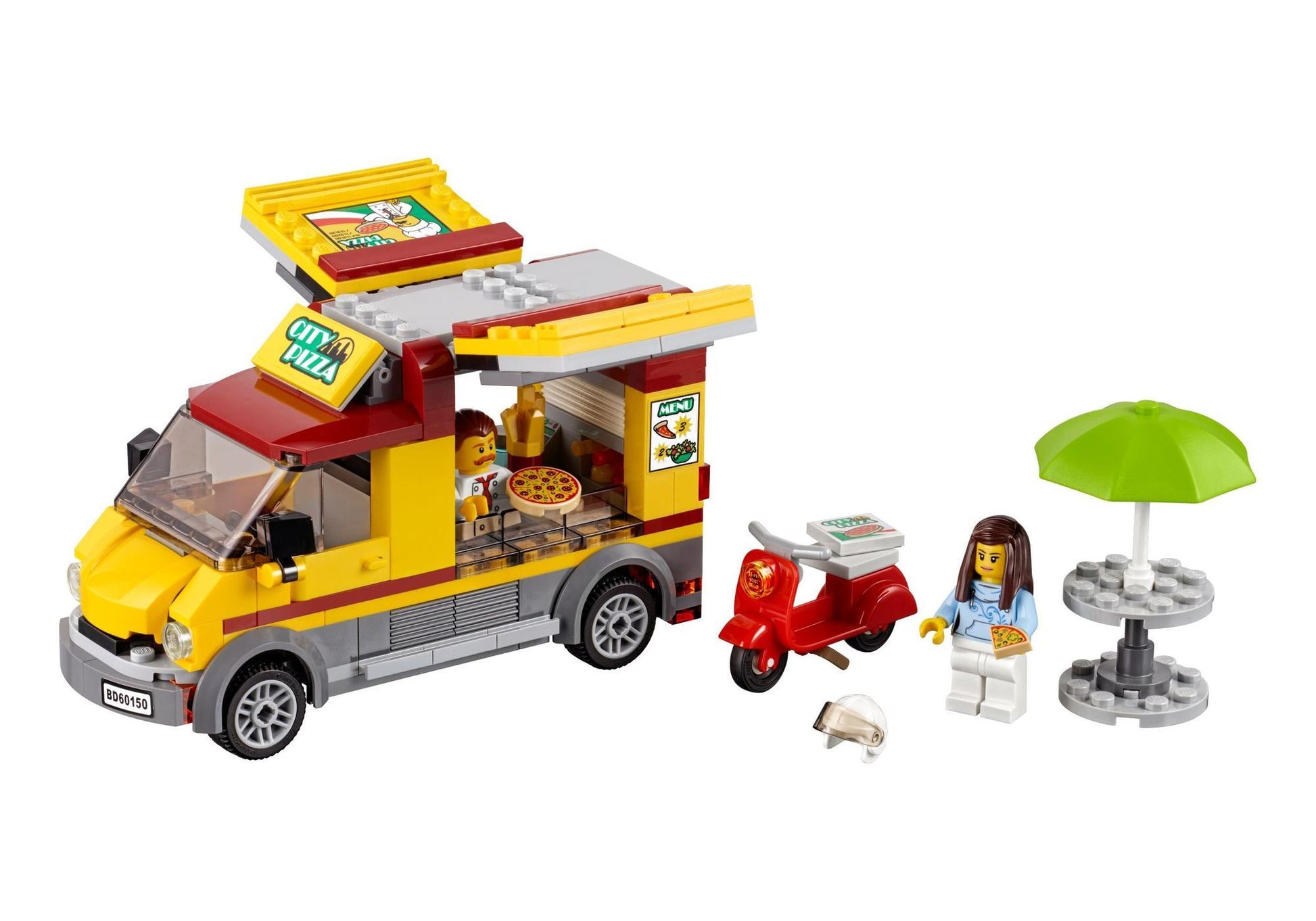 Lego 60150 City: Pizzawagen - plegobil