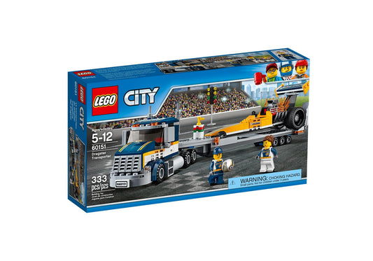 Lego 60151 City: Dragster-Transporter - plegobil
