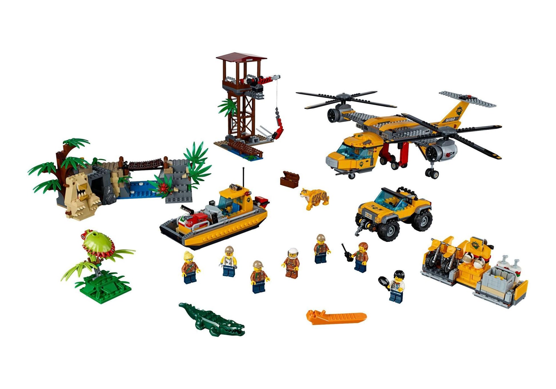 Lego 60162 City: Dschungel-Versorgungshubschrauber - plegobil