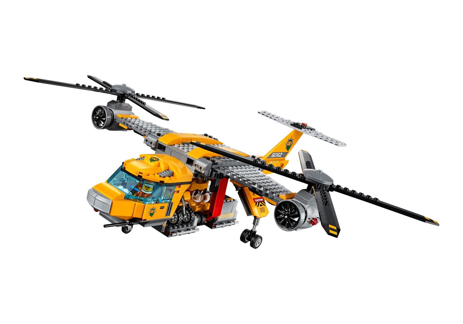 Lego 60162 City: Dschungel-Versorgungshubschrauber - plegobil