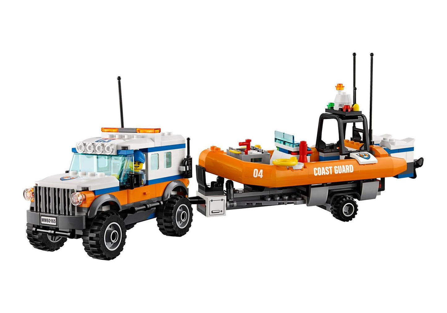 Lego 60165 City: Geländewagen mit Rettungsboot - plegobil