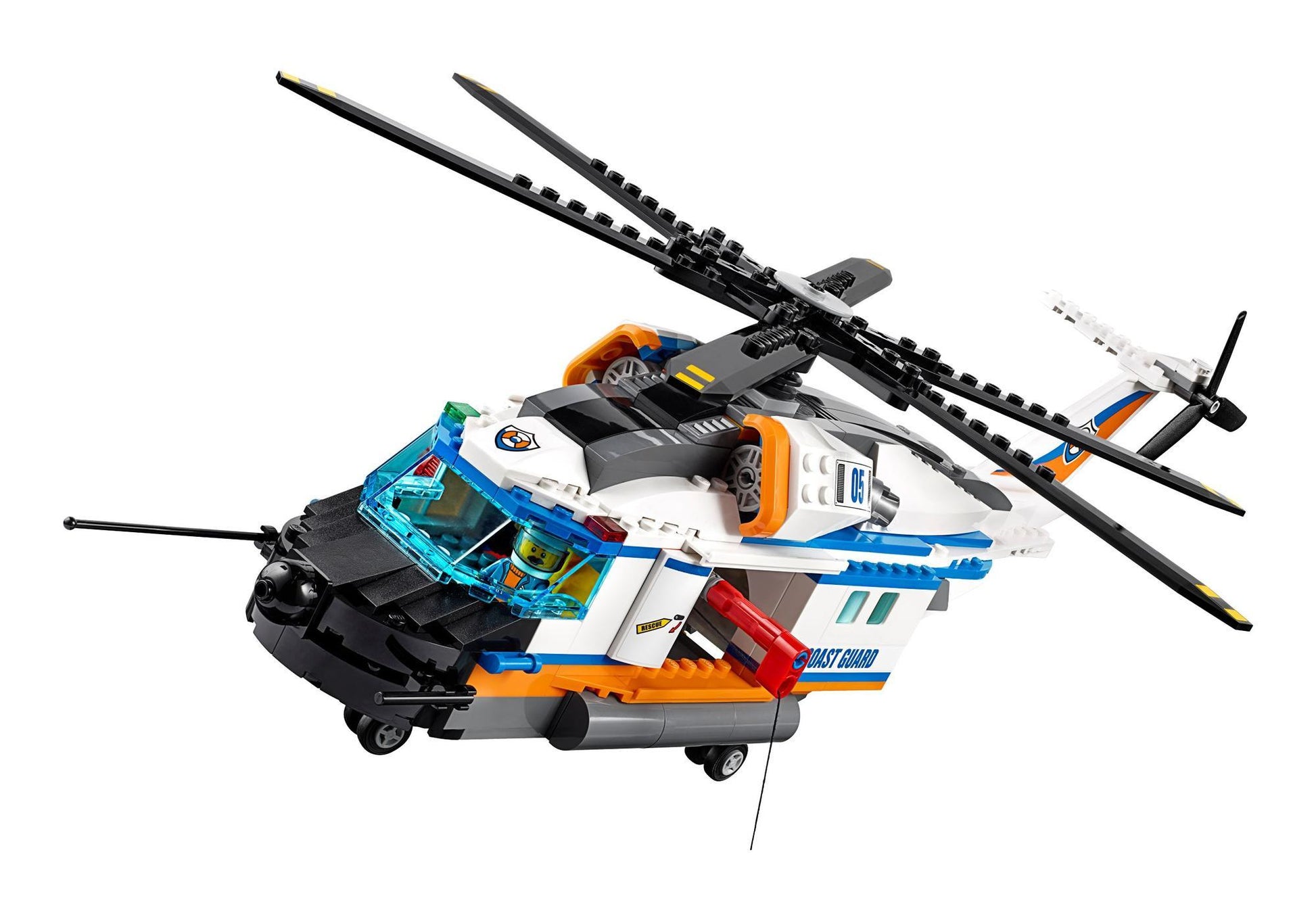 Lego 60166 City: Seenot-Rettungshubschrauber - plegobil