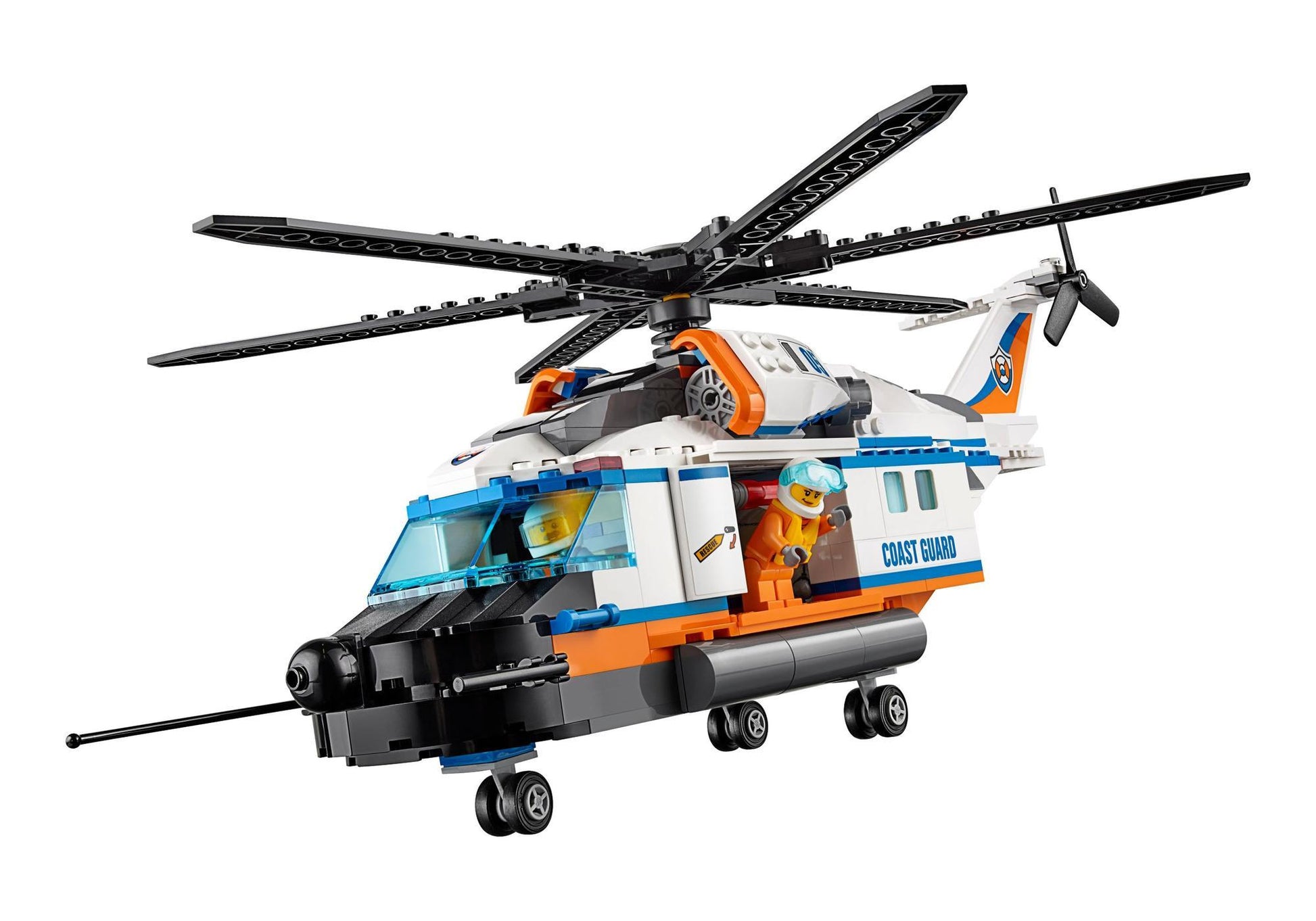 Lego 60166 City: Seenot-Rettungshubschrauber - plegobil