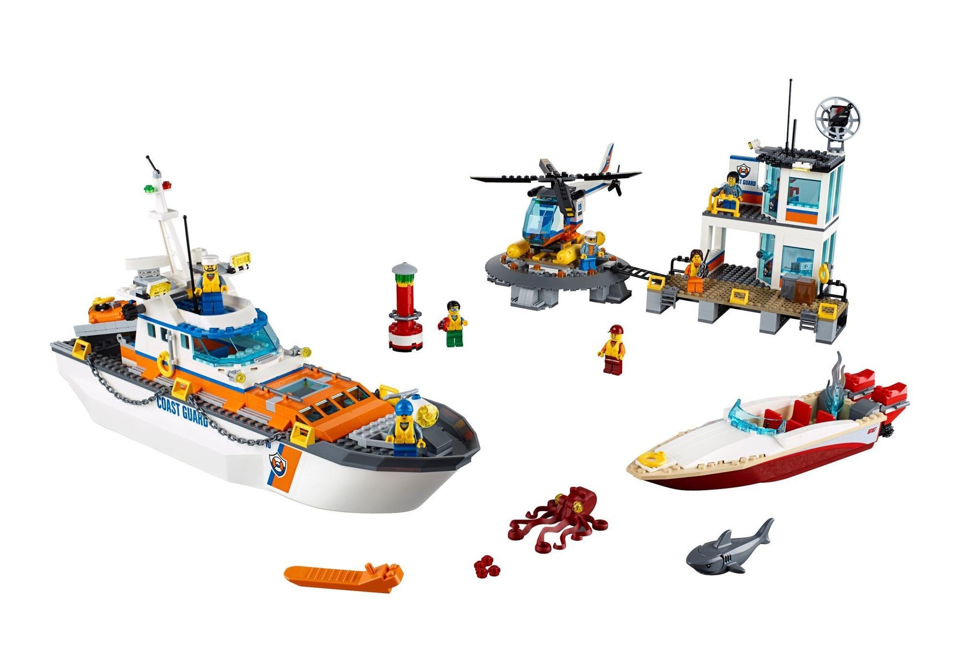 Lego 60167 City: Küstenwachzentrum - plegobil