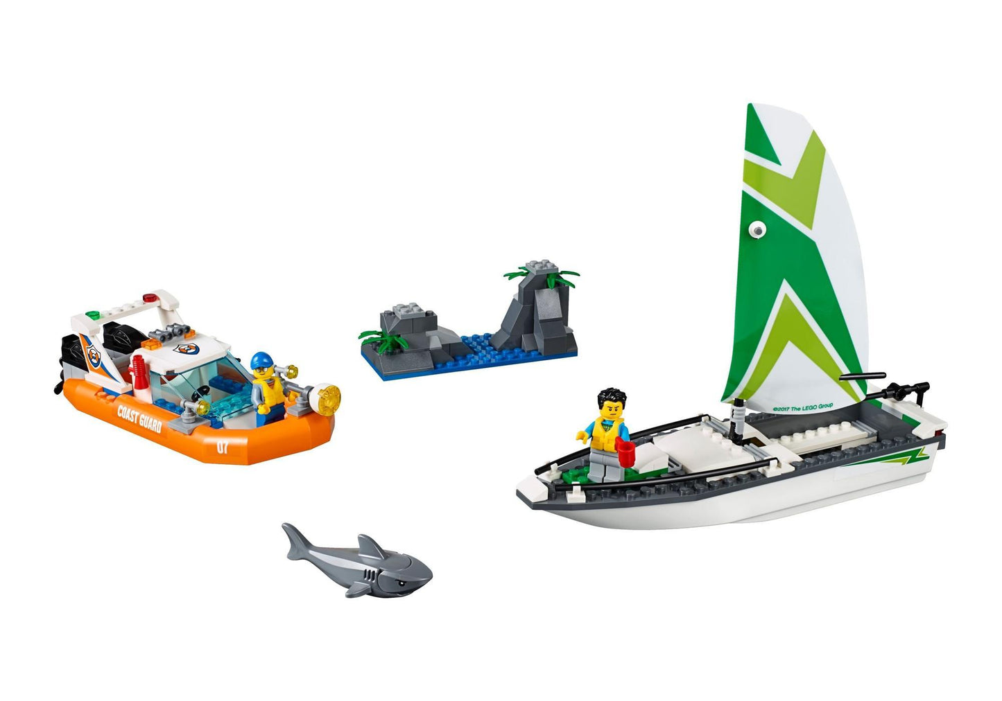 Lego 60168 City: Segelboot in Not - plegobil