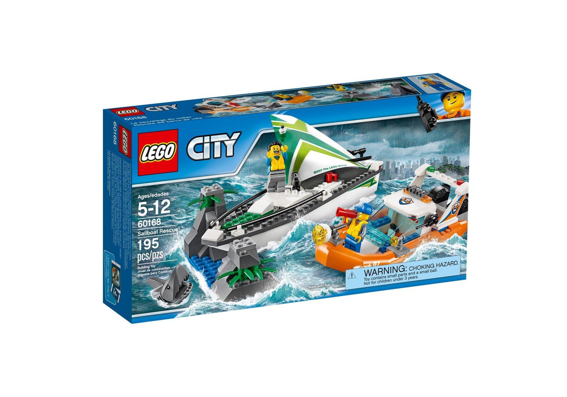Lego 60168 City: Segelboot in Not - plegobil