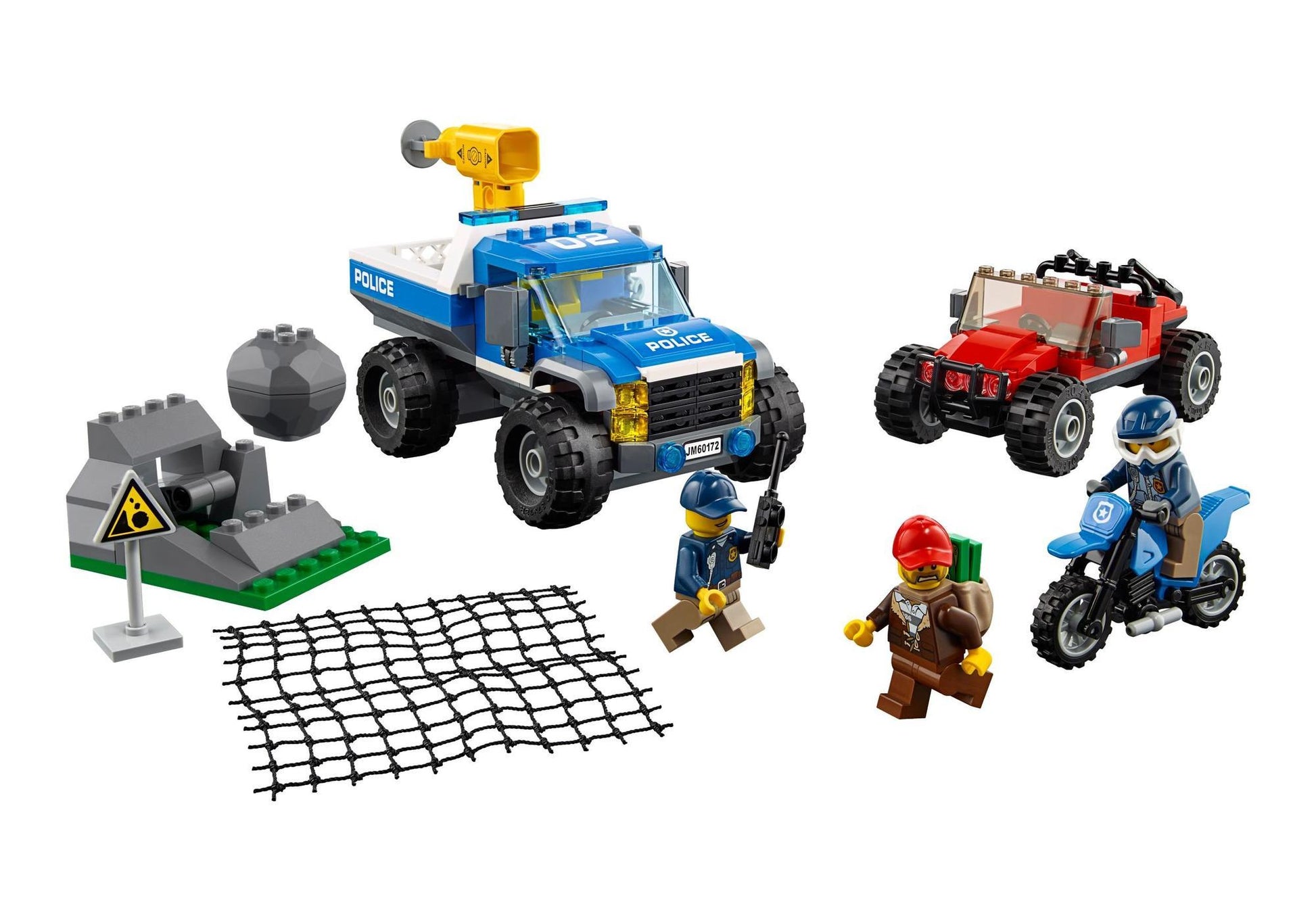 Lego 60172 City: Verfolgungsjagd auf Schotterpisten - plegobil