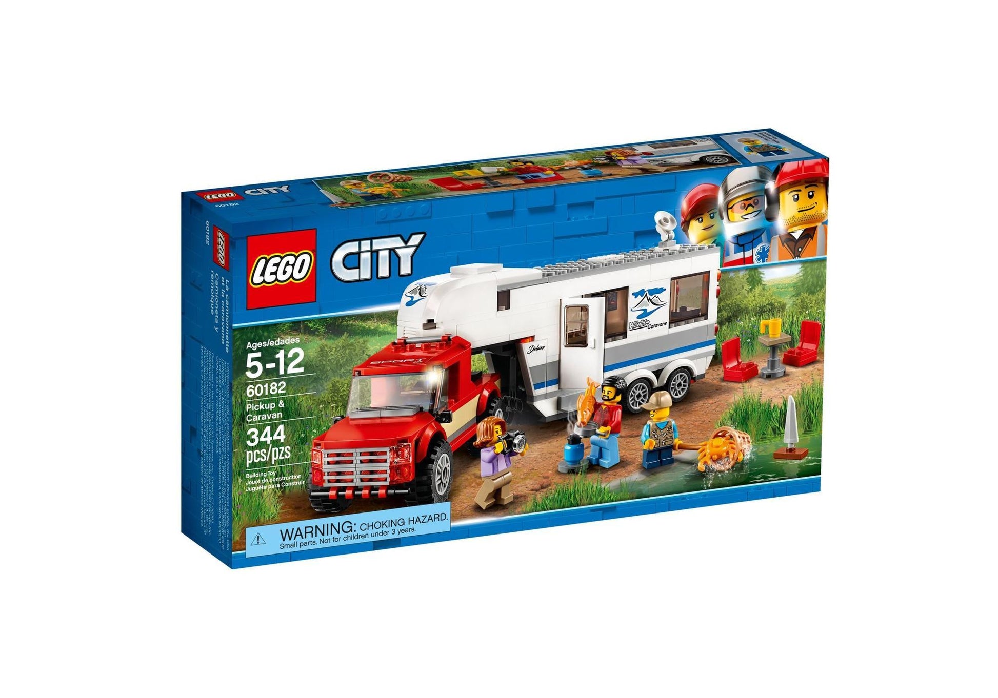 Lego 60182 City: Pickup & Wohnwagen - plegobil