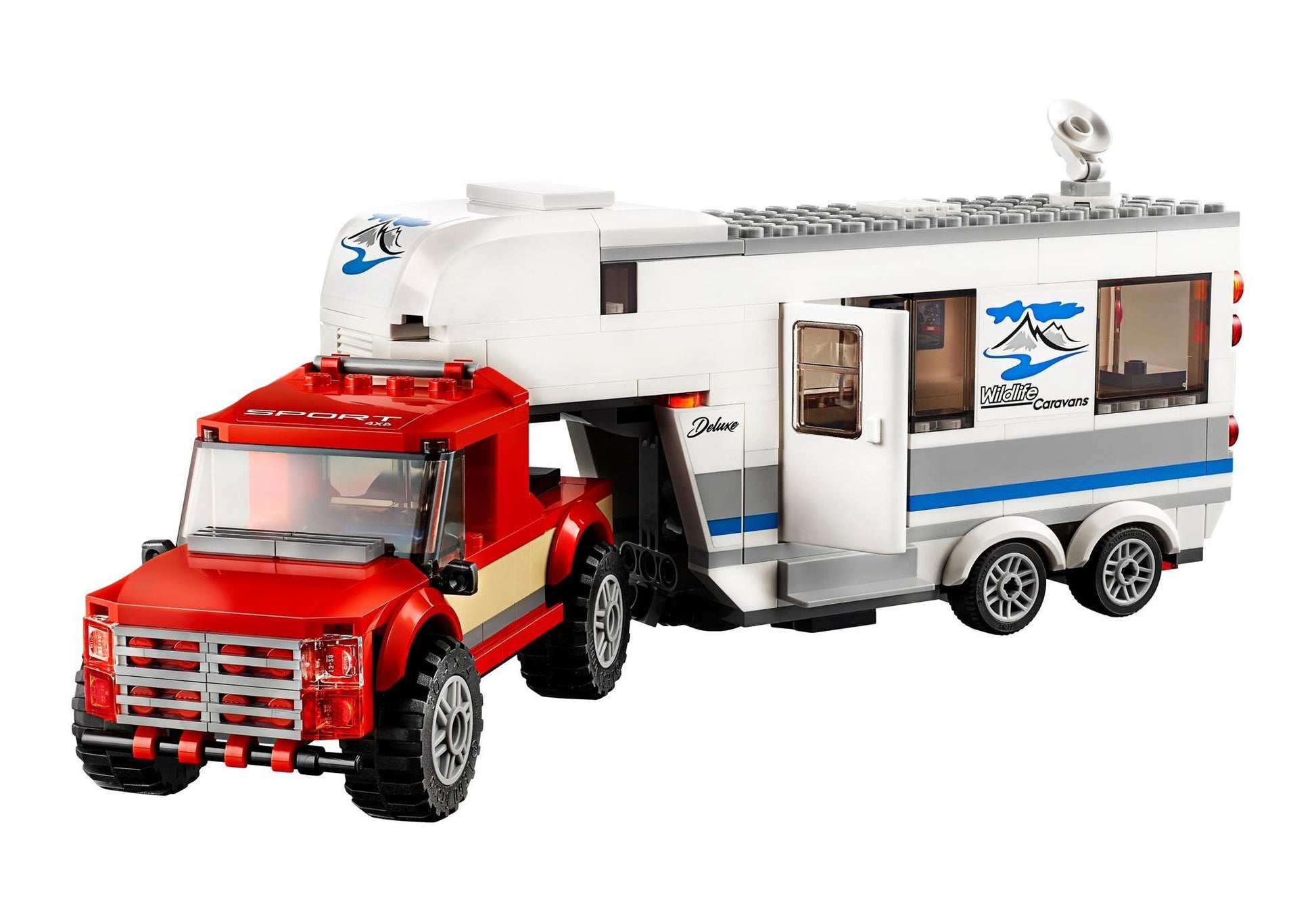 Lego 60182 City: Pickup & Wohnwagen - plegobil