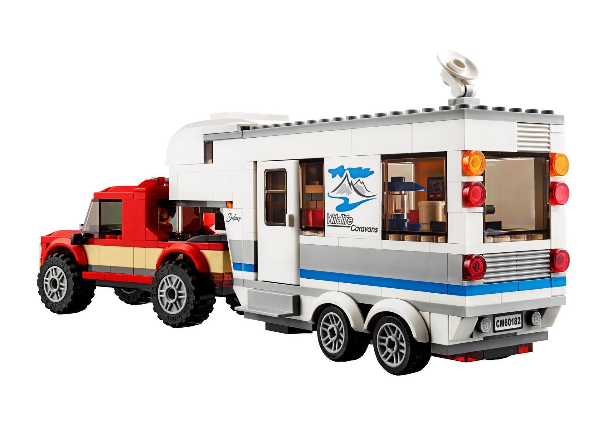 Lego 60182 City: Pickup & Wohnwagen - plegobil