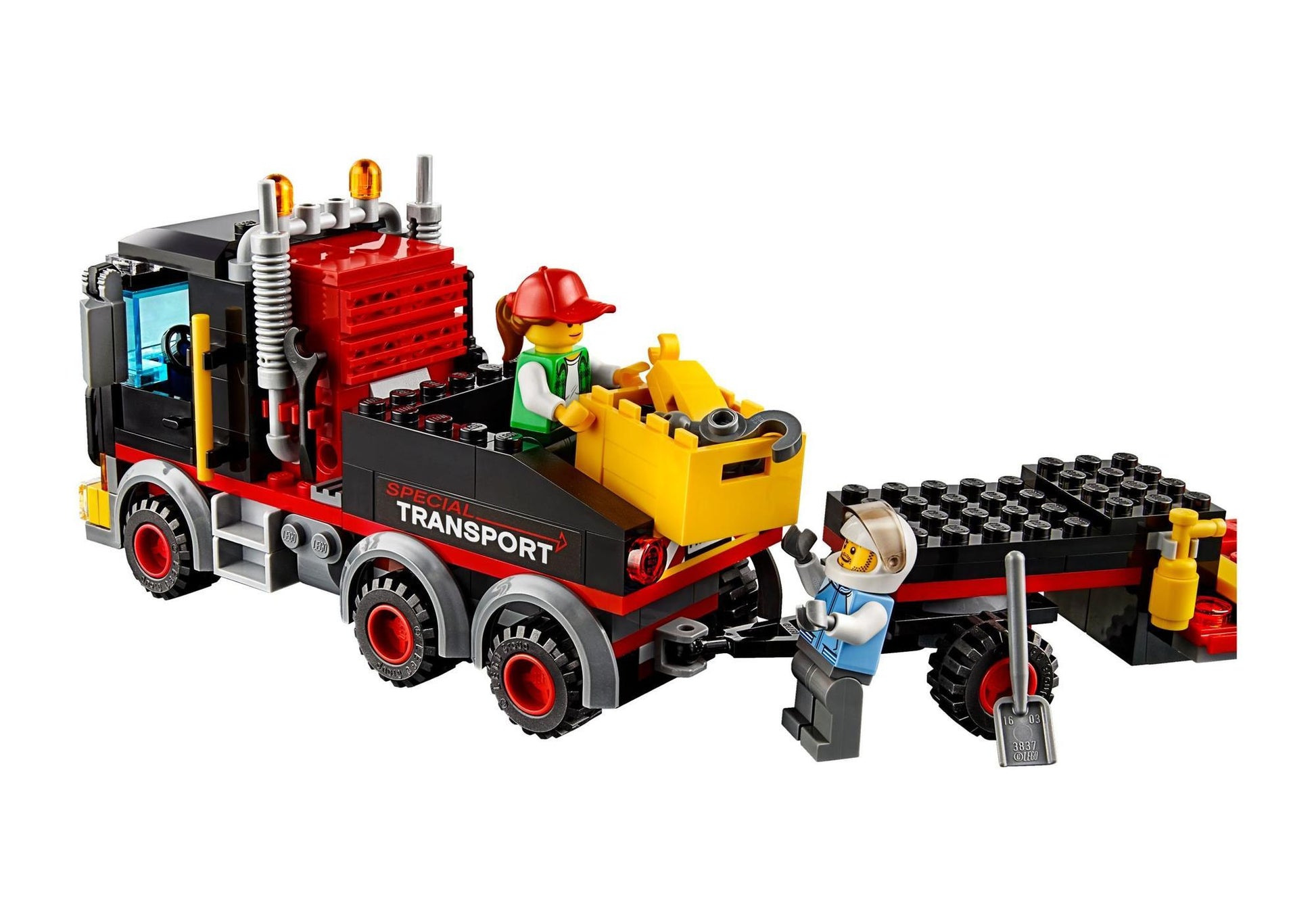 Lego 60183 City: Schwerlasttransporter - plegobil