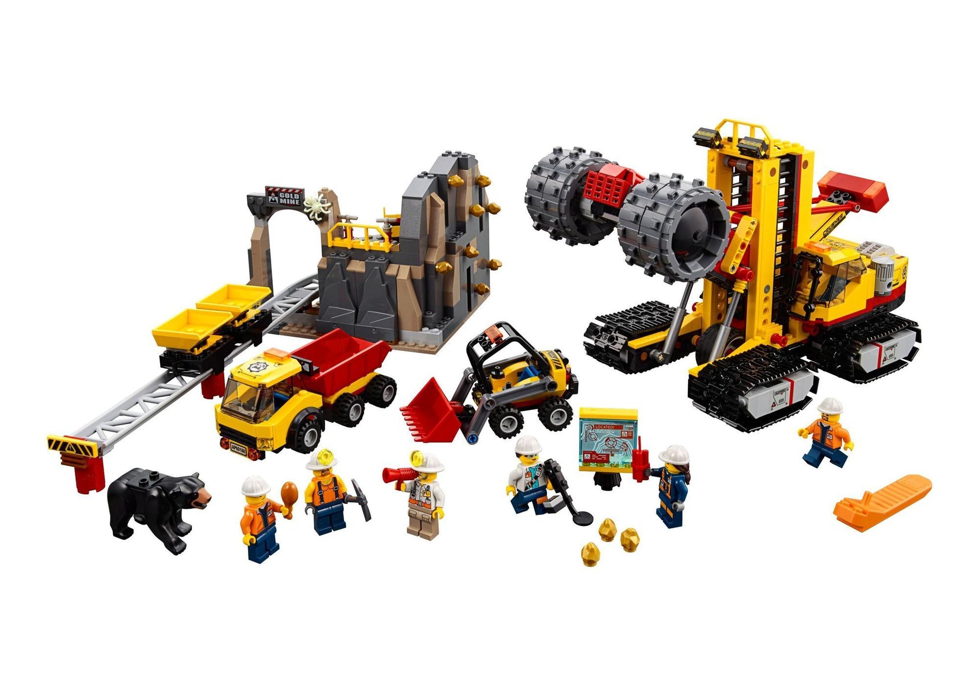 Lego 60188 City: Bergbauprofis an der Abbaustätte - plegobil