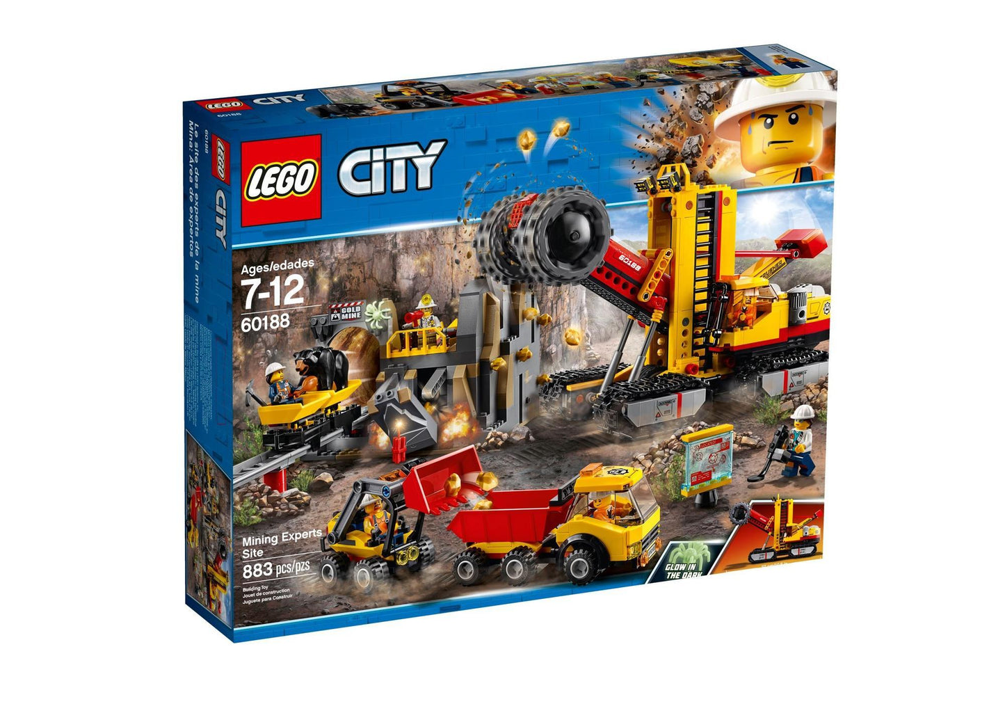 Lego 60188 City: Bergbauprofis an der Abbaustätte - plegobil