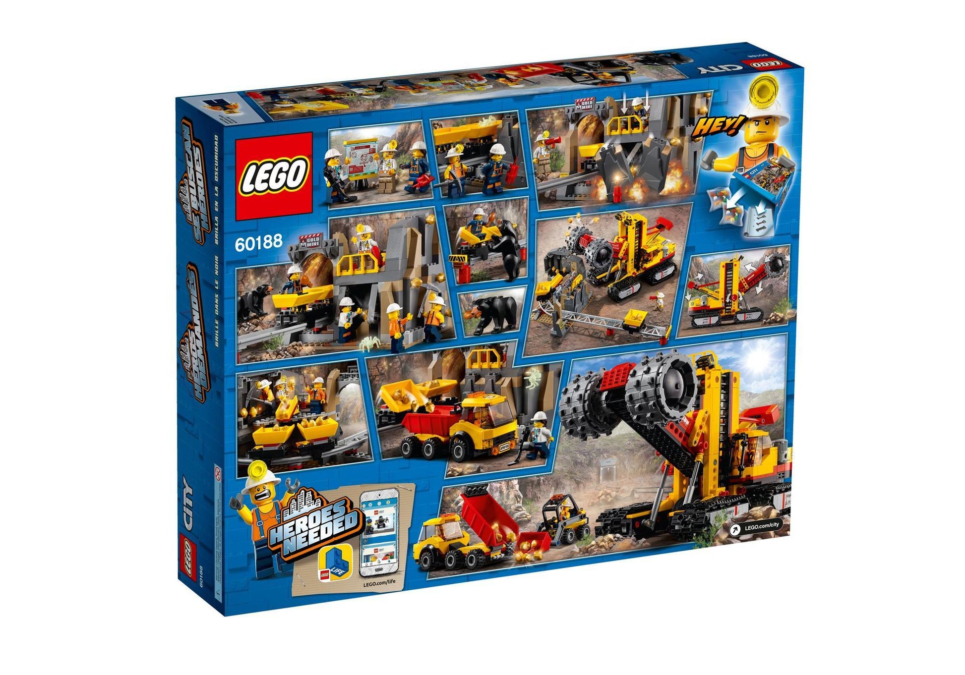 Lego 60188 City: Bergbauprofis an der Abbaustätte - plegobil