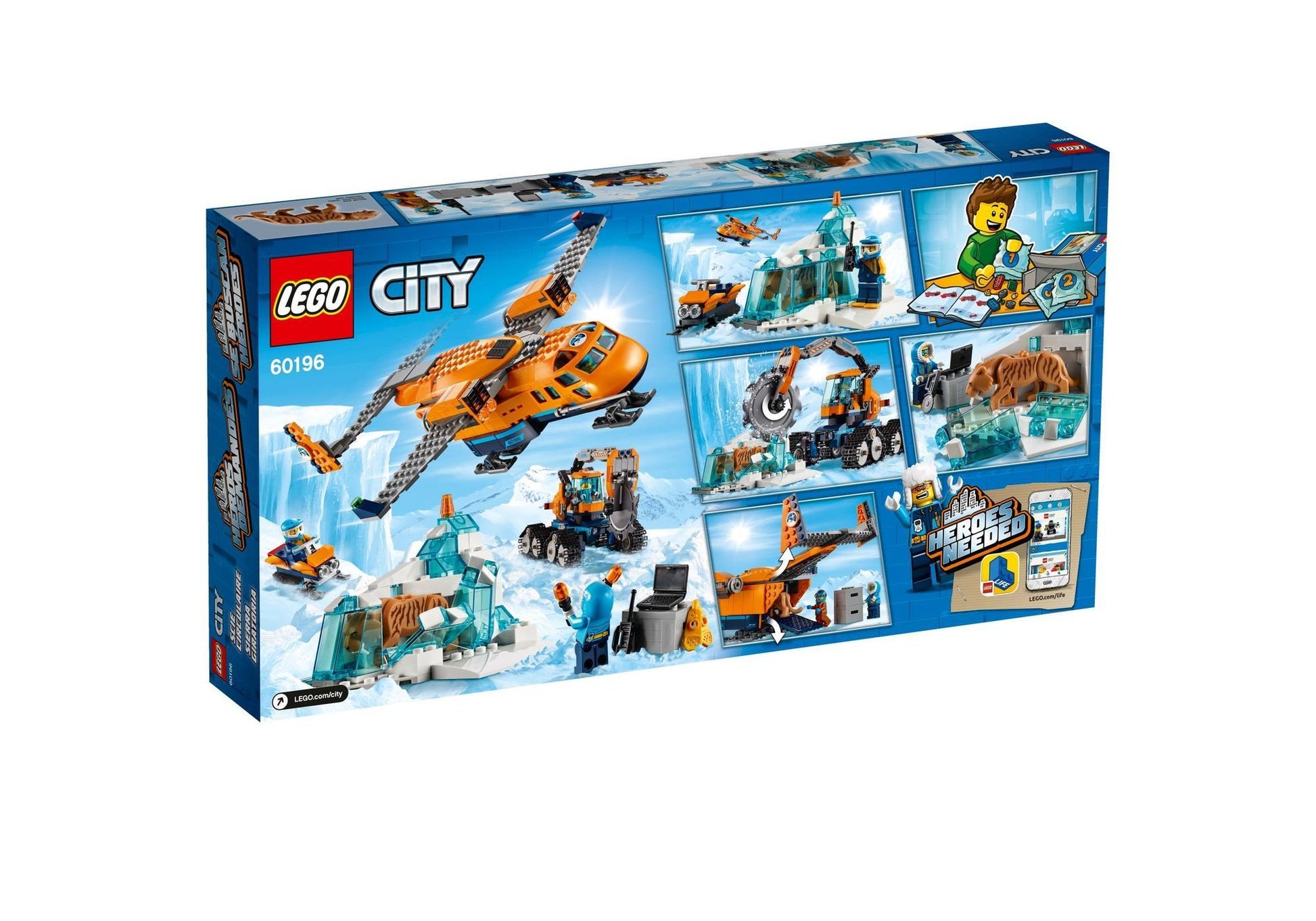 Lego 60196 City: Arktis-Versorgungsflugzeug - plegobil