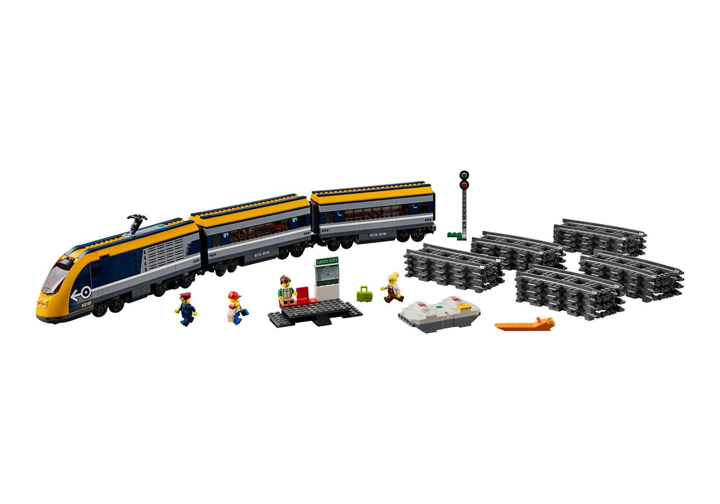 Lego 60197 City: Personenzug - plegobil