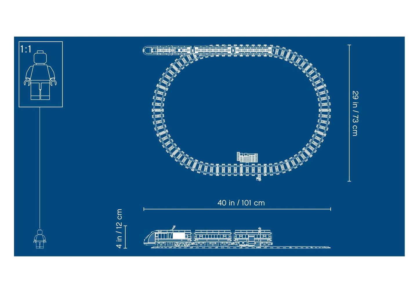 Lego 60197 City: Personenzug - plegobil