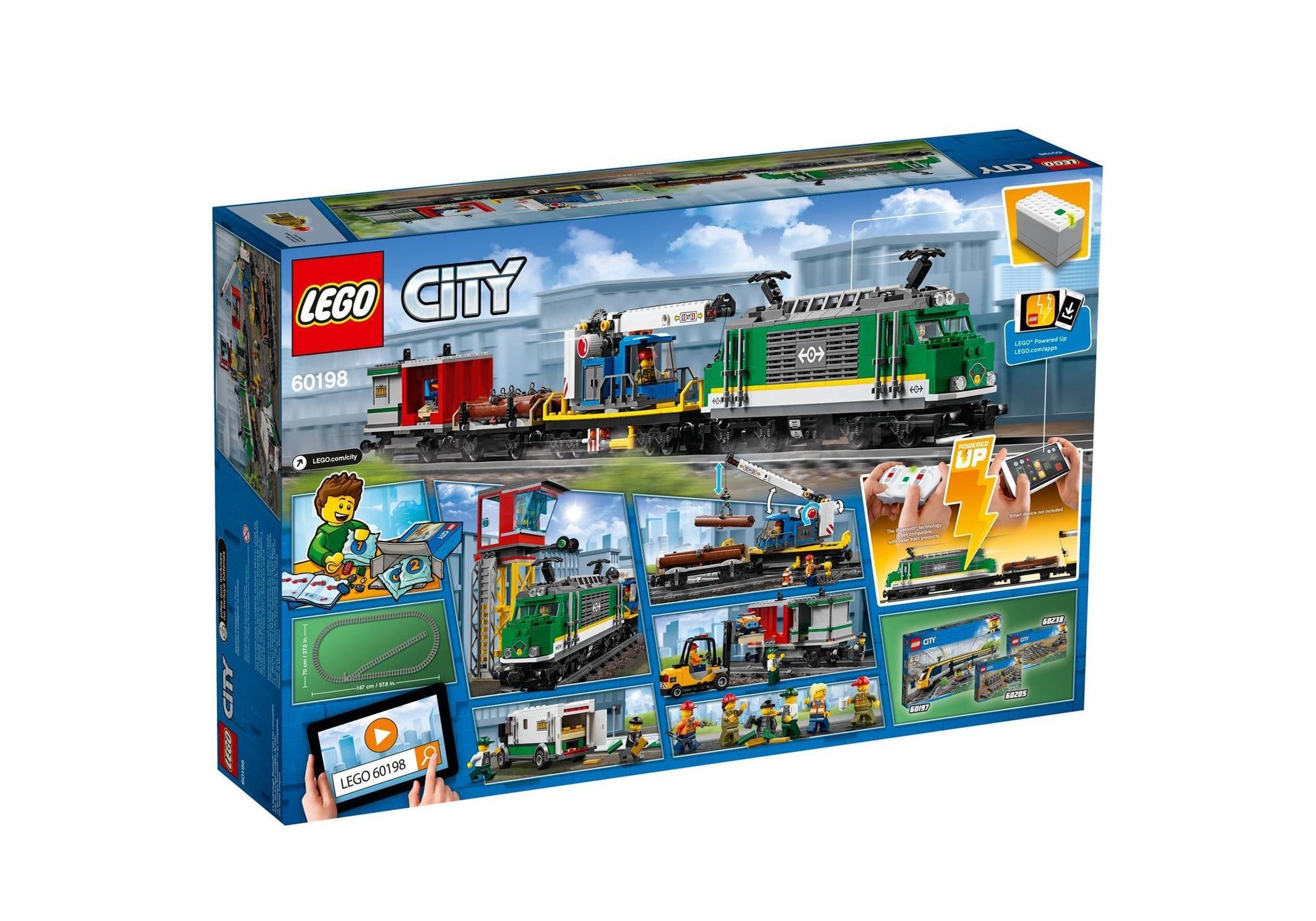 Lego 60198 City: Güterzug - plegobil