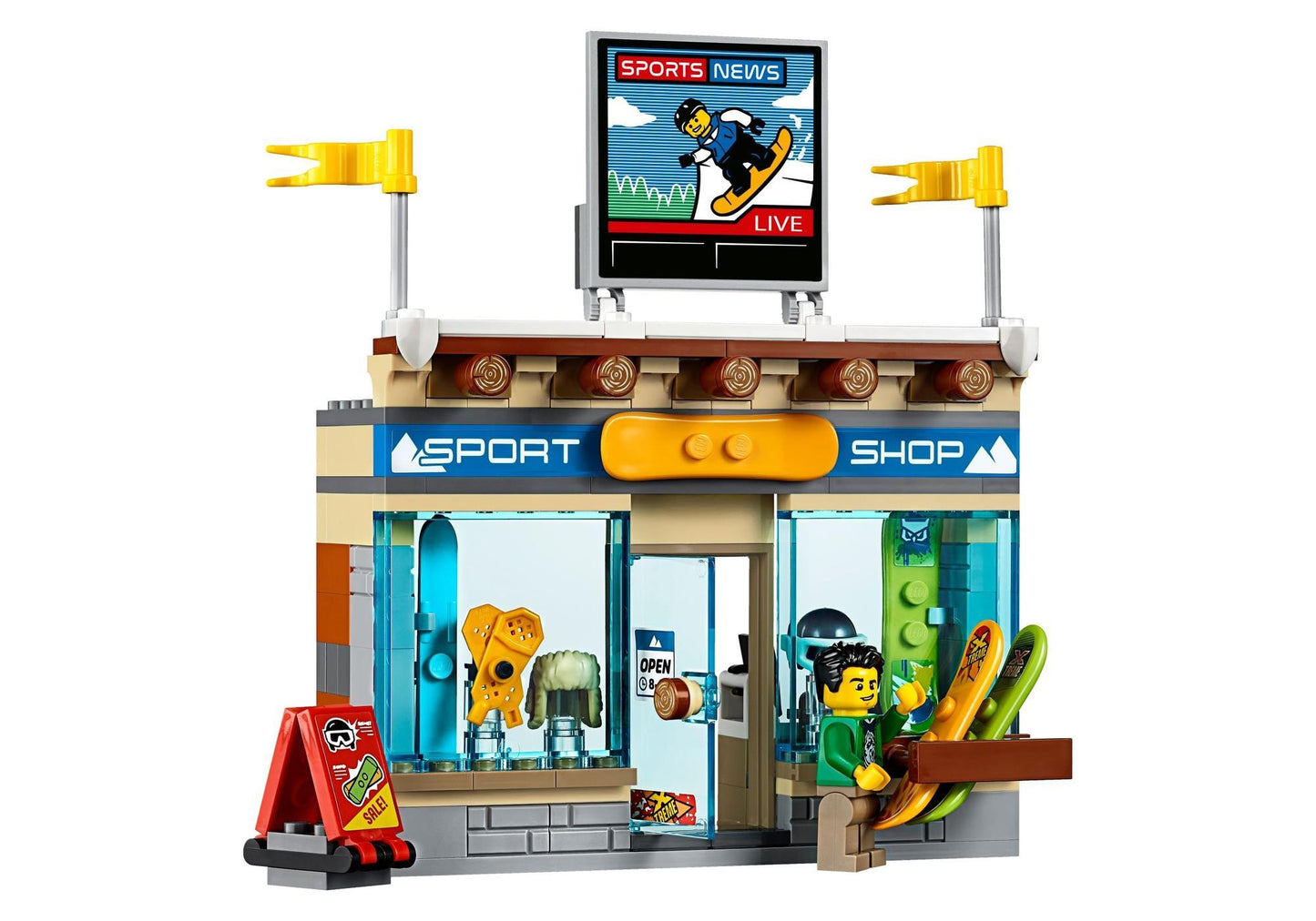 Lego 60203 City: Ski Resort - plegobil