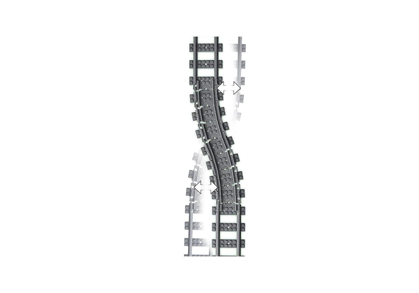 Lego 60205 City: Schienen - plegobil