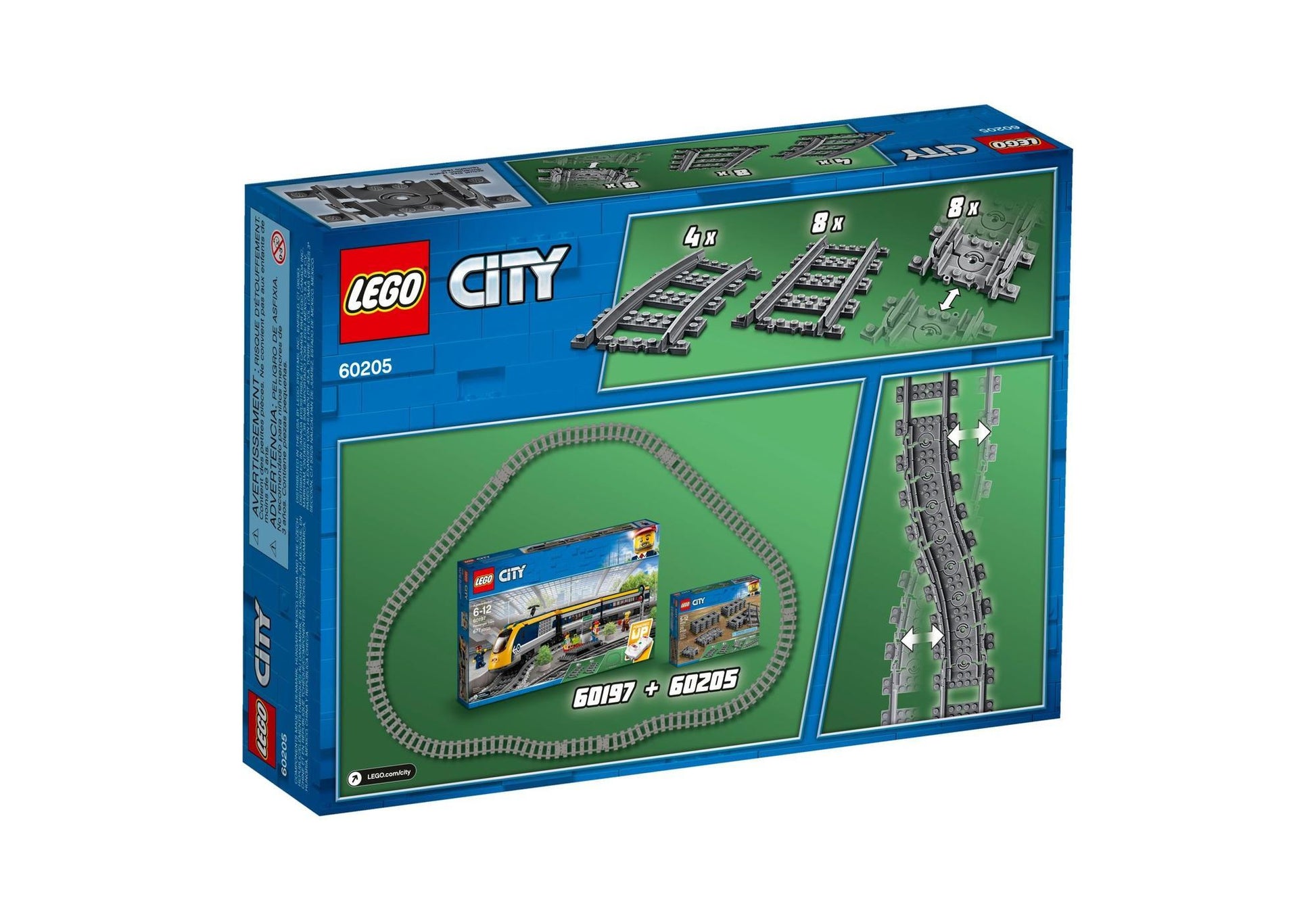 Lego 60205 City: Schienen - plegobil
